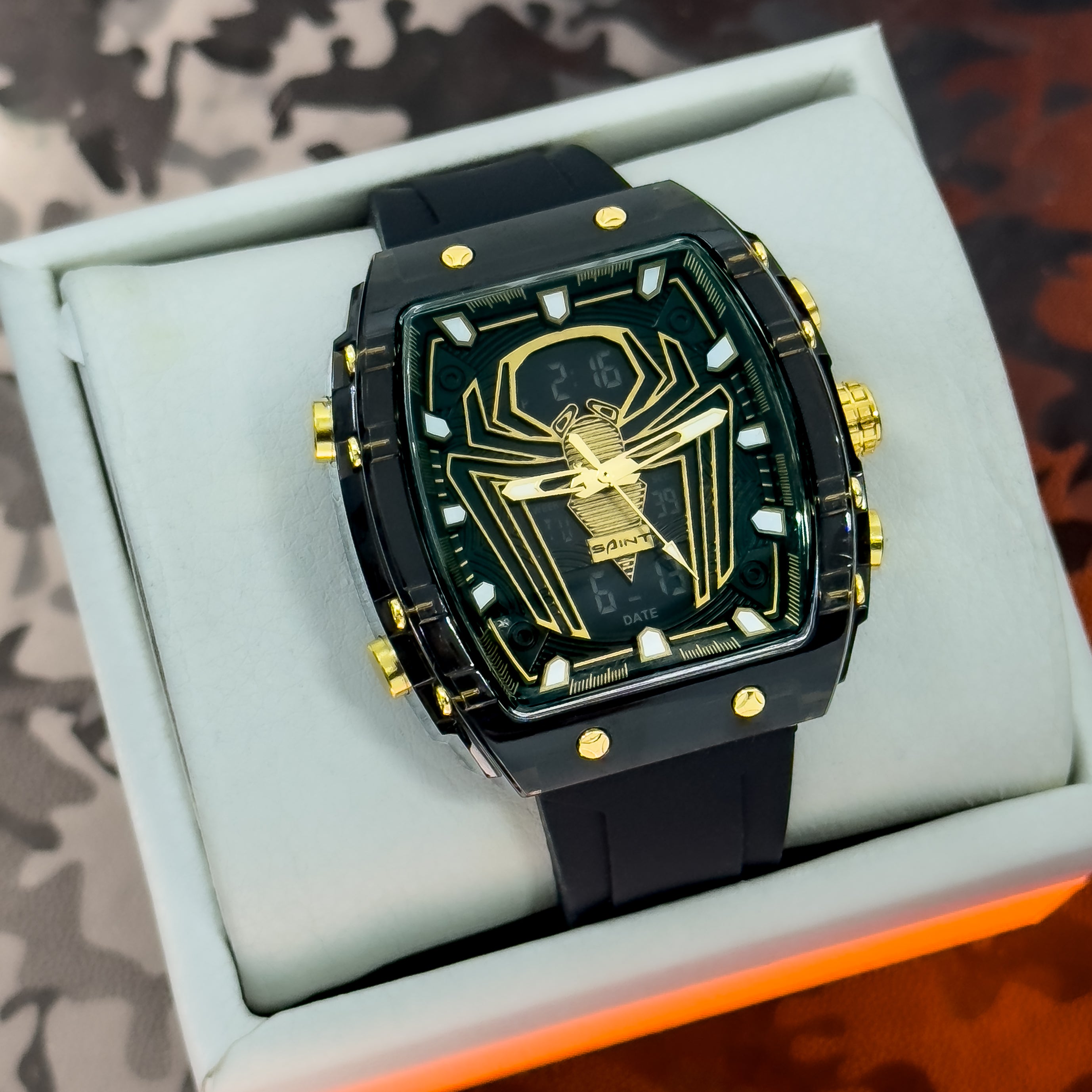 RELOJ PARA HOMBRE SAINT SPIDER