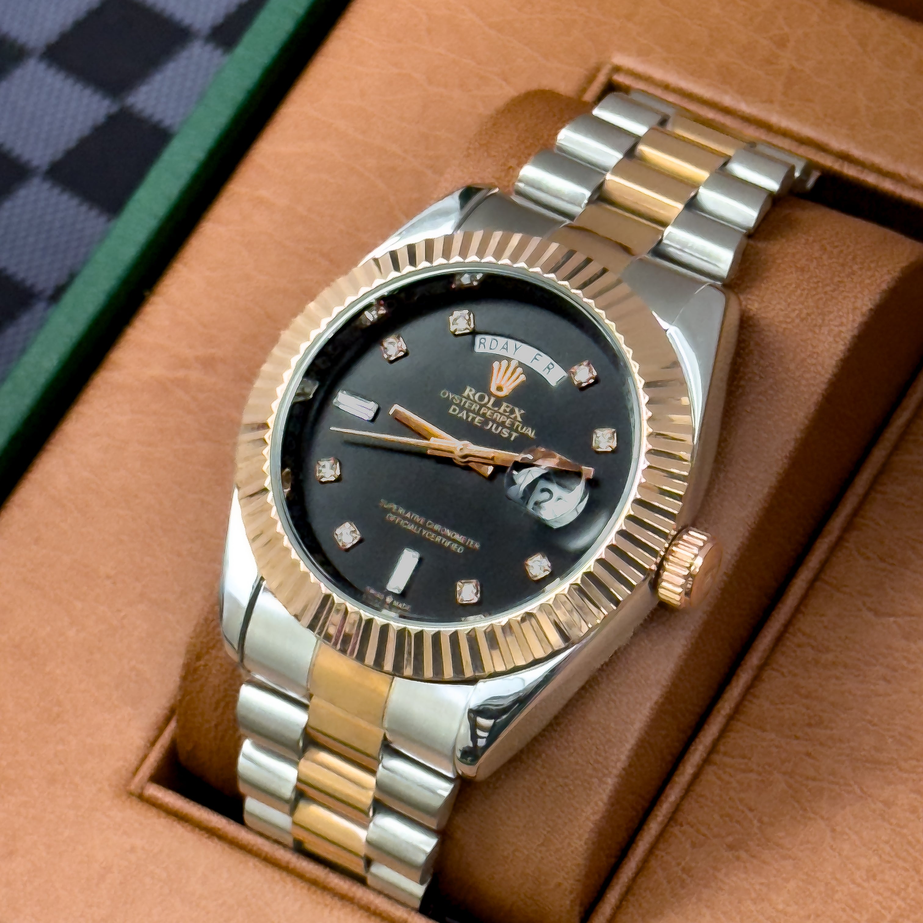 RELOJ RX PRESIDENT METALICO