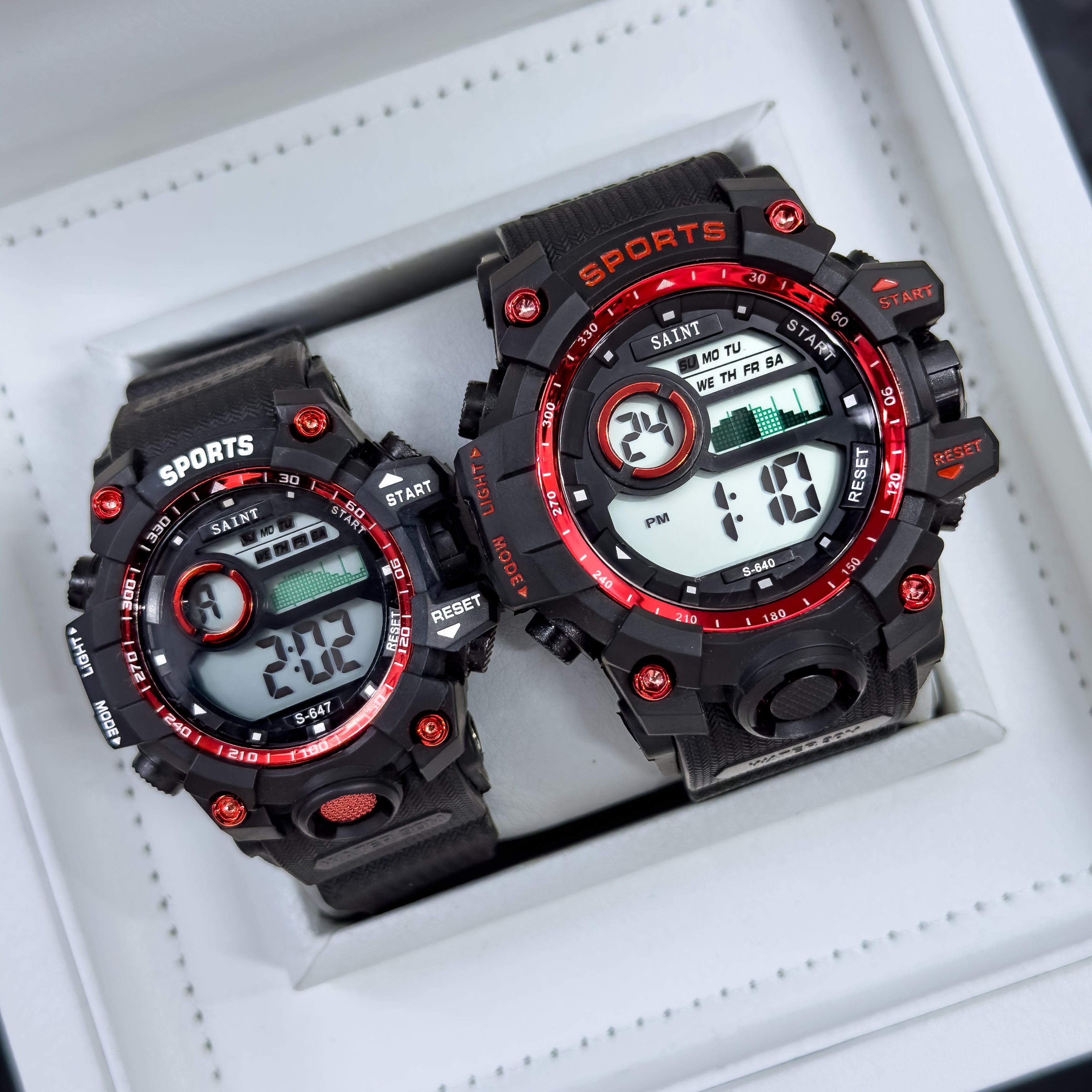 RELOJ PAREJAS DEPORTIVO