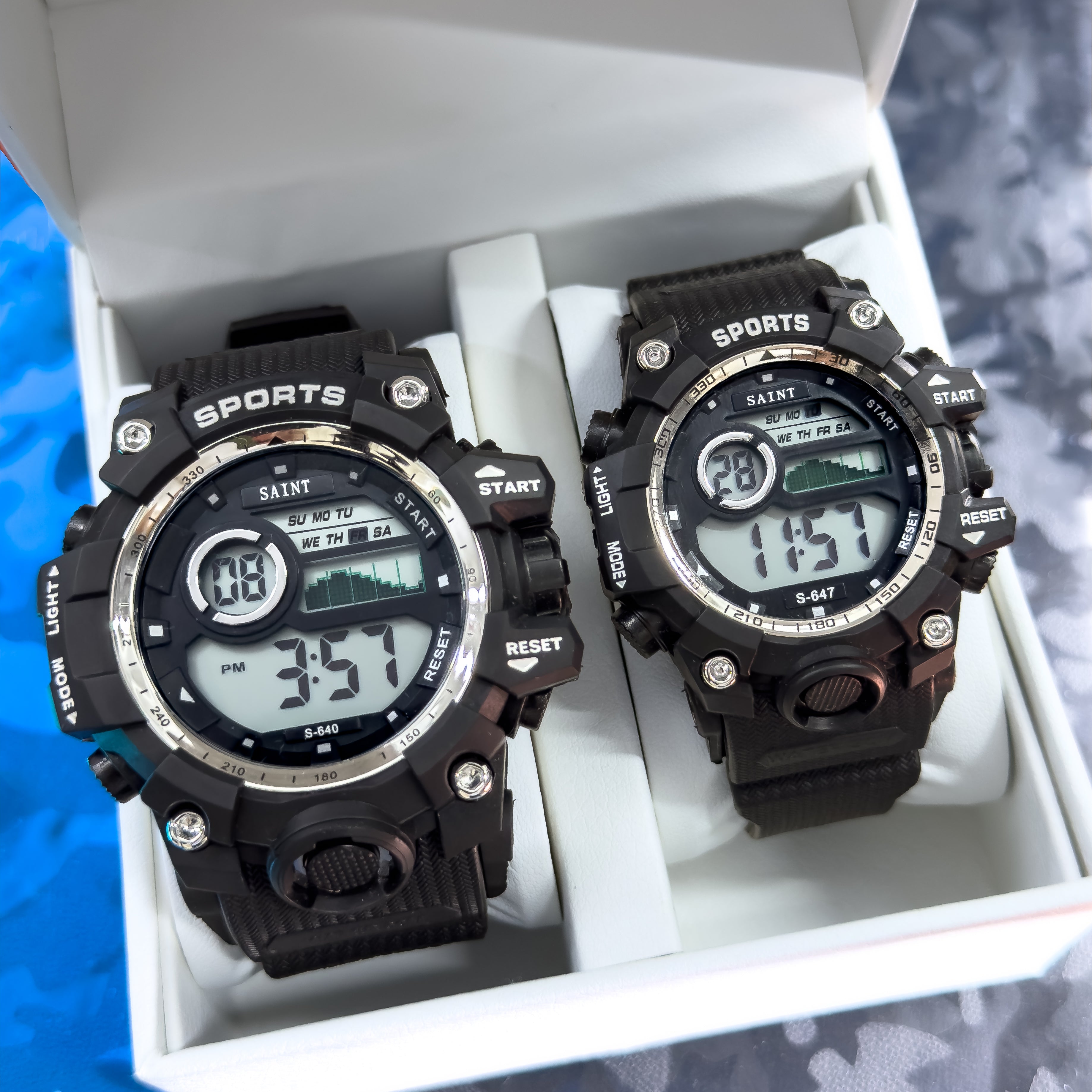 RELOJ PAREJAS DEPORTIVO