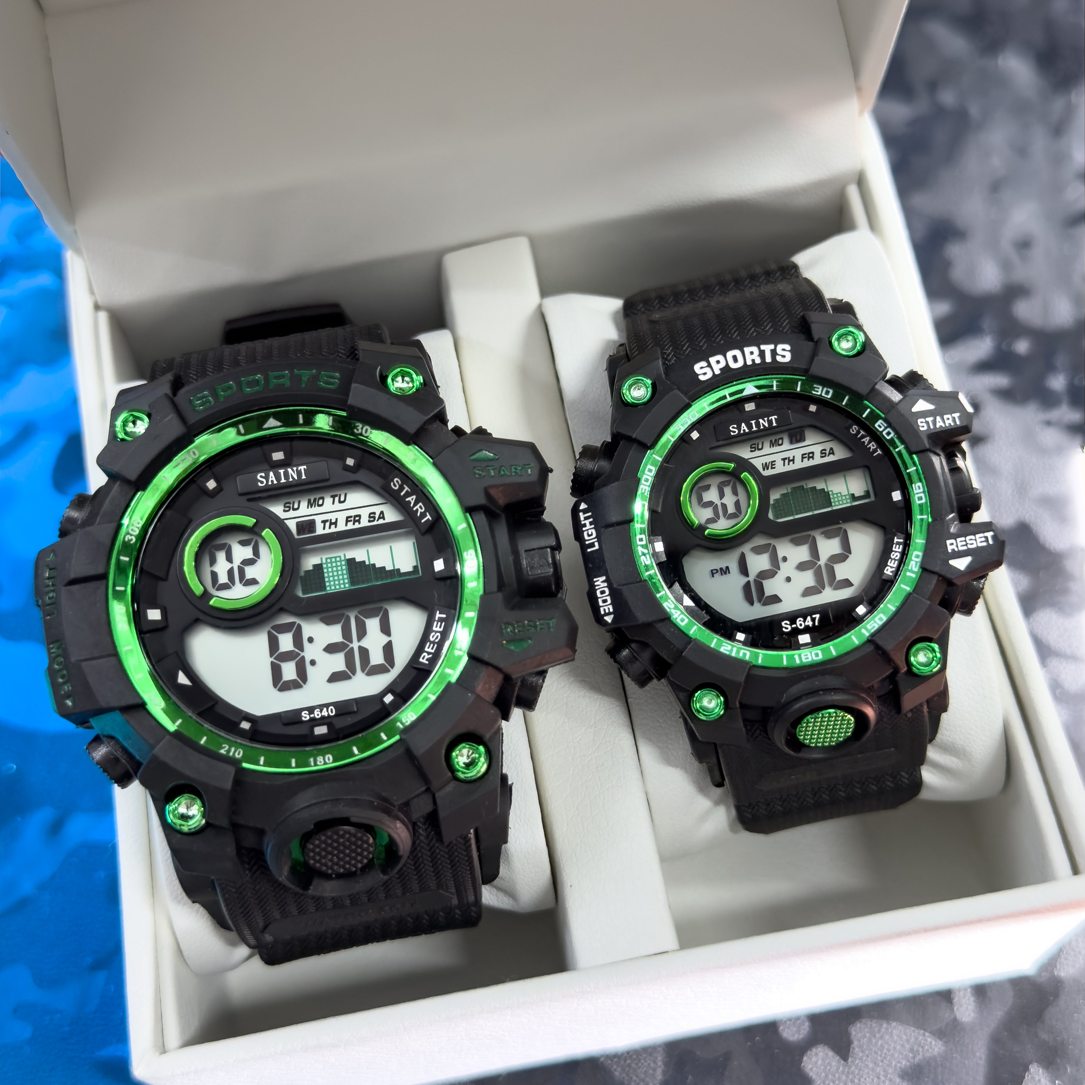 RELOJ PAREJAS DEPORTIVO