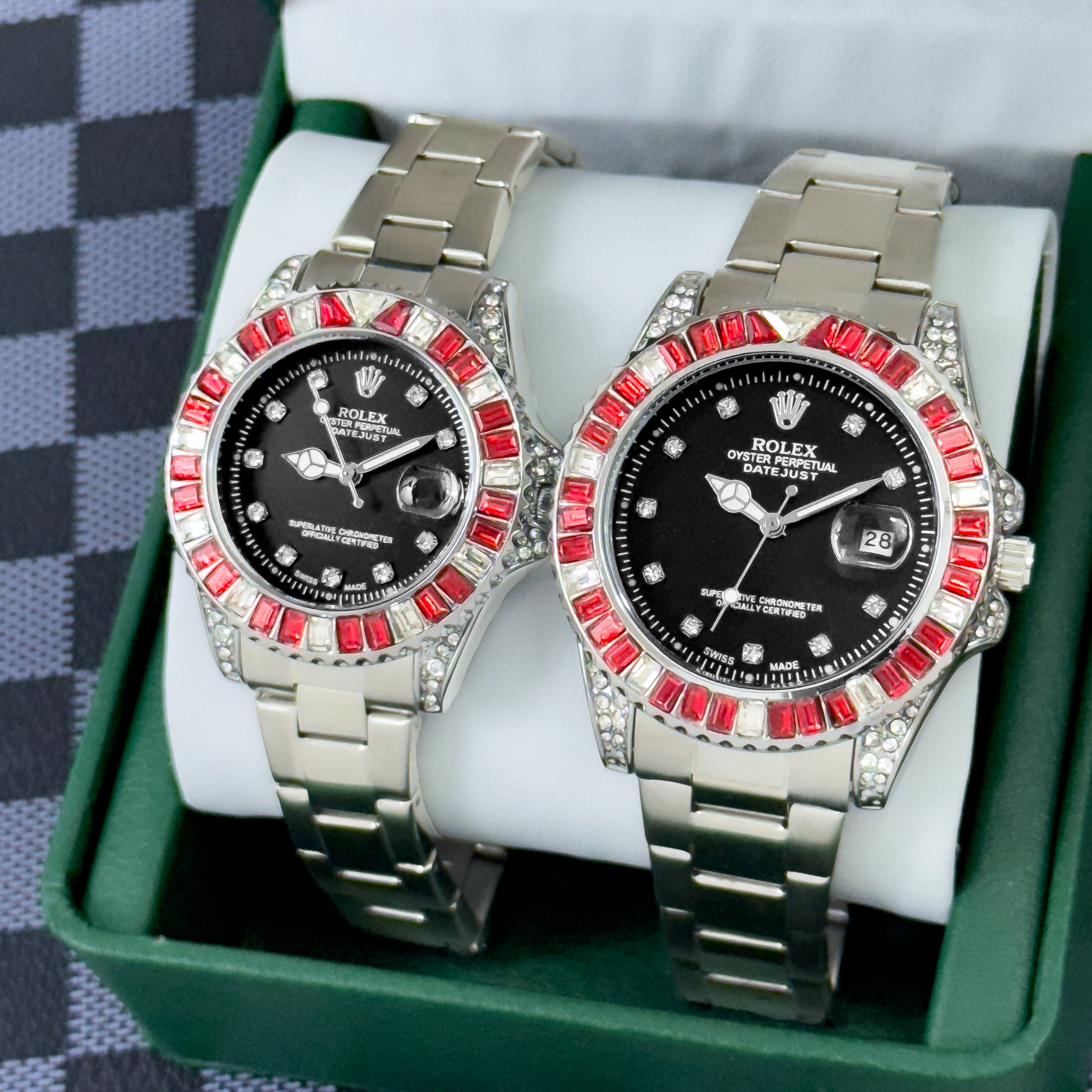 RELOJ RX PAREJAS ROYAL DUO