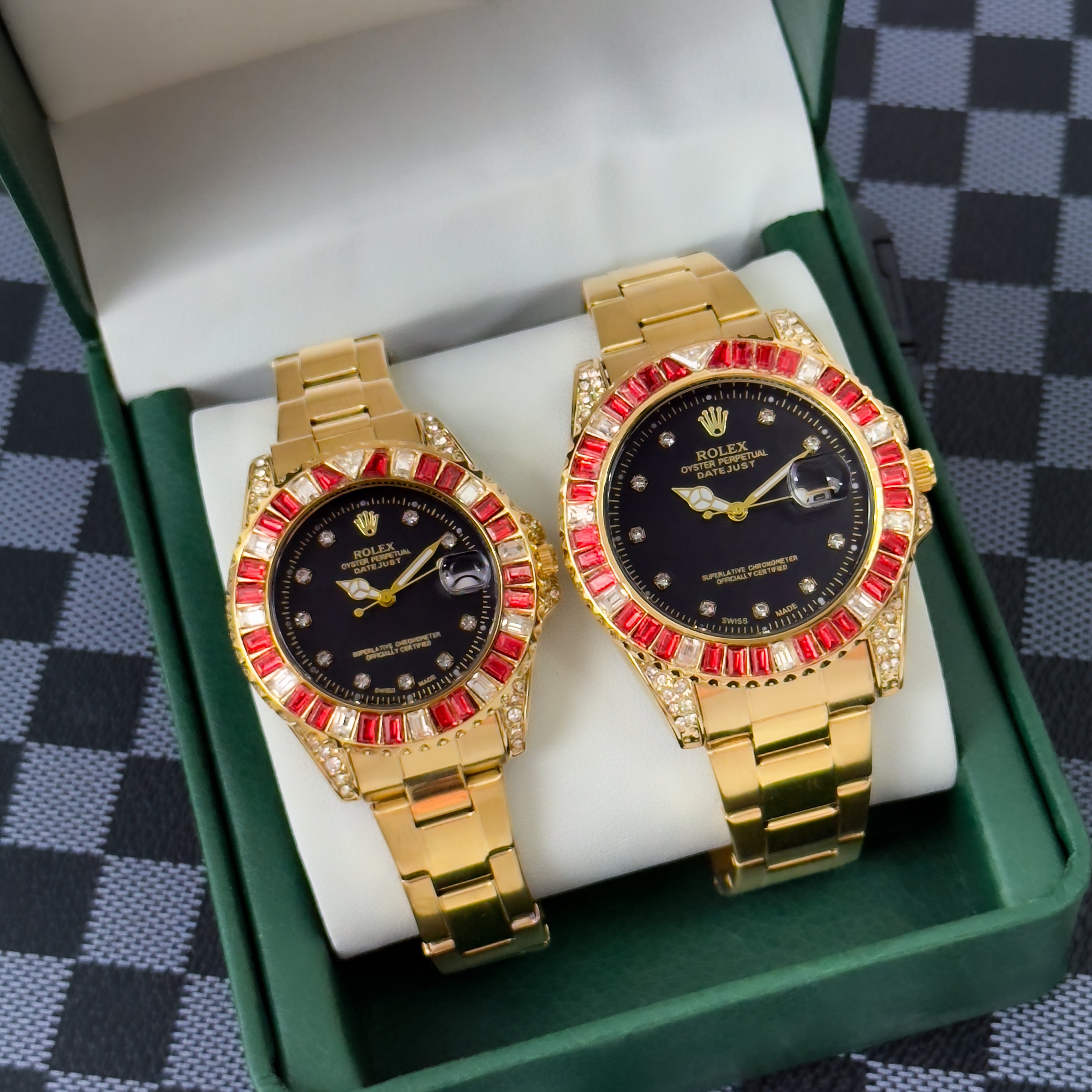 RELOJ RX PAREJAS ROYAL DUO
