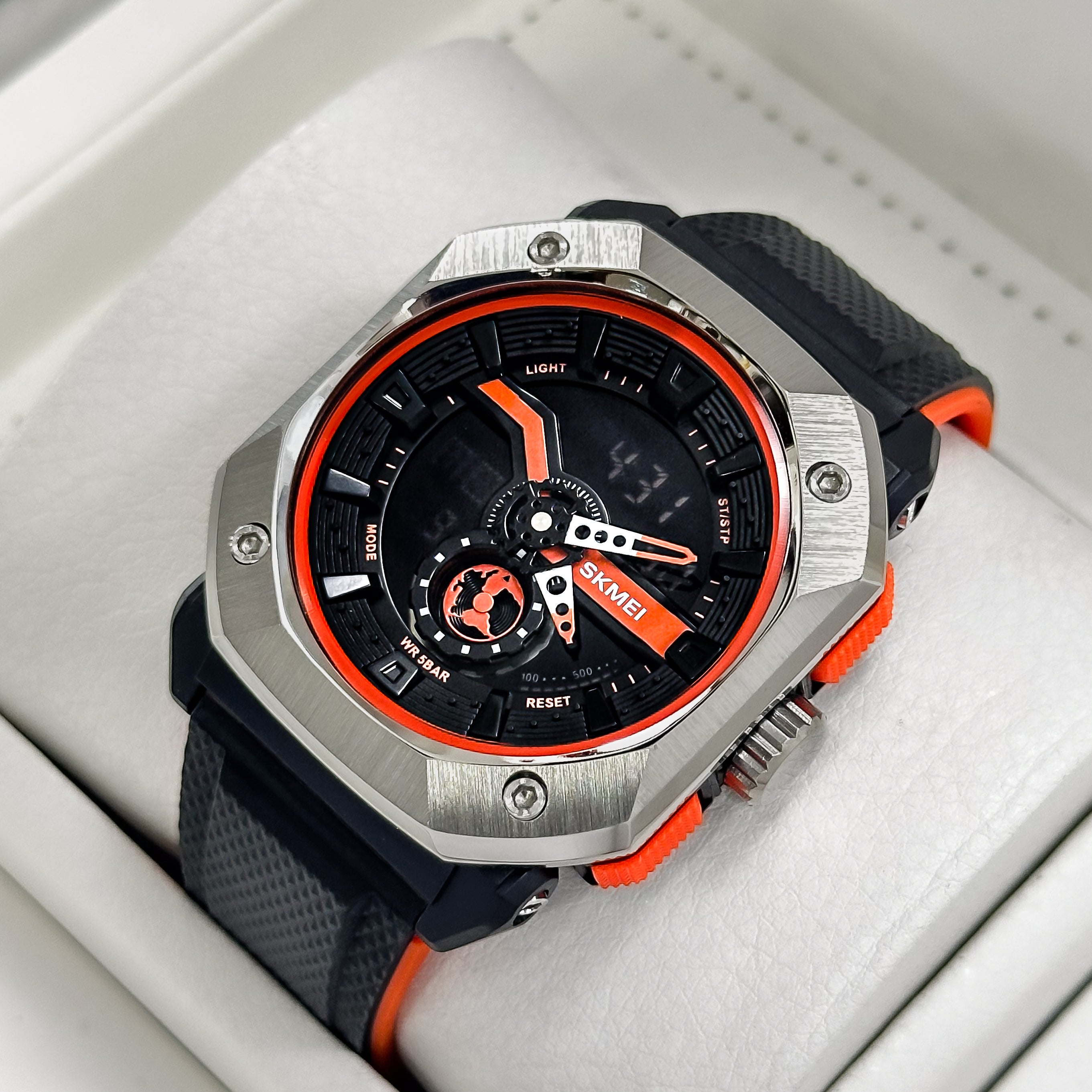 RELOJ SKMEI DOBLE HORA DEPORTIVO