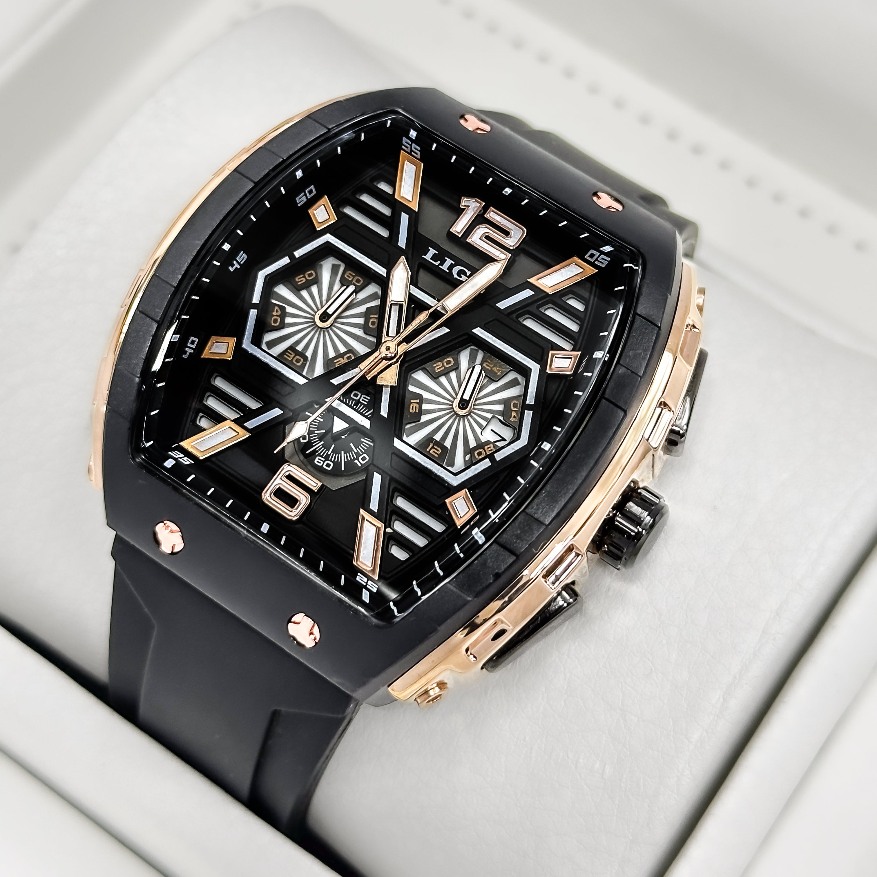 RELOJ LIGE TIPO RICHARD PARA HOMBRE