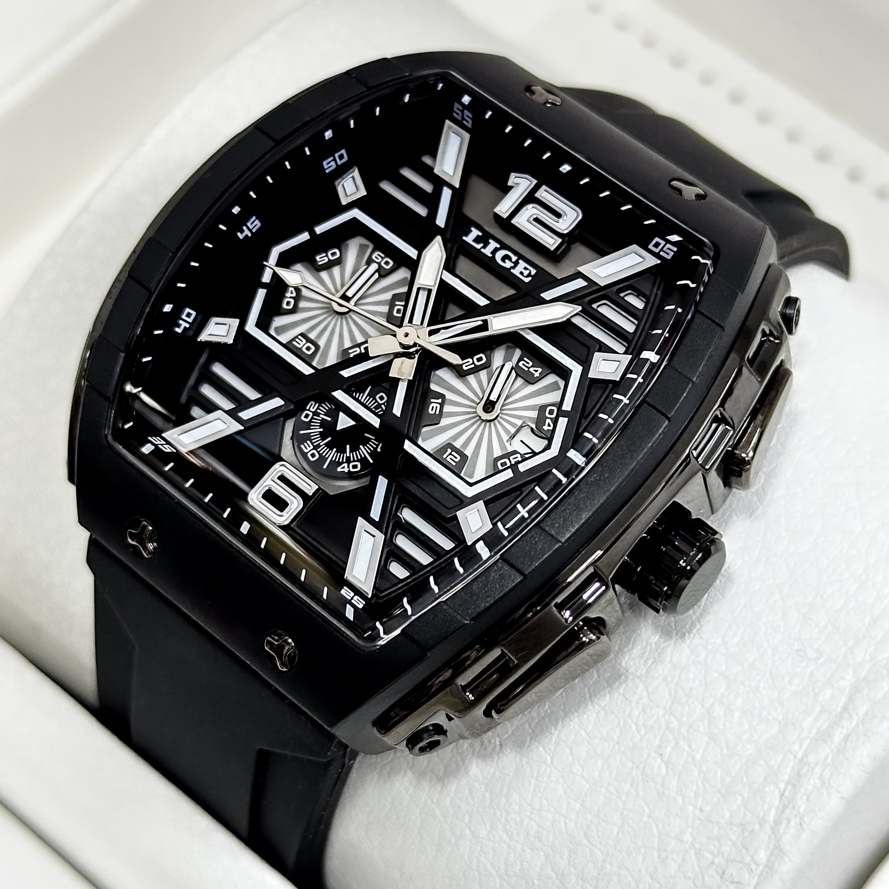 RELOJ LIGE TIPO RICHARD PARA HOMBRE