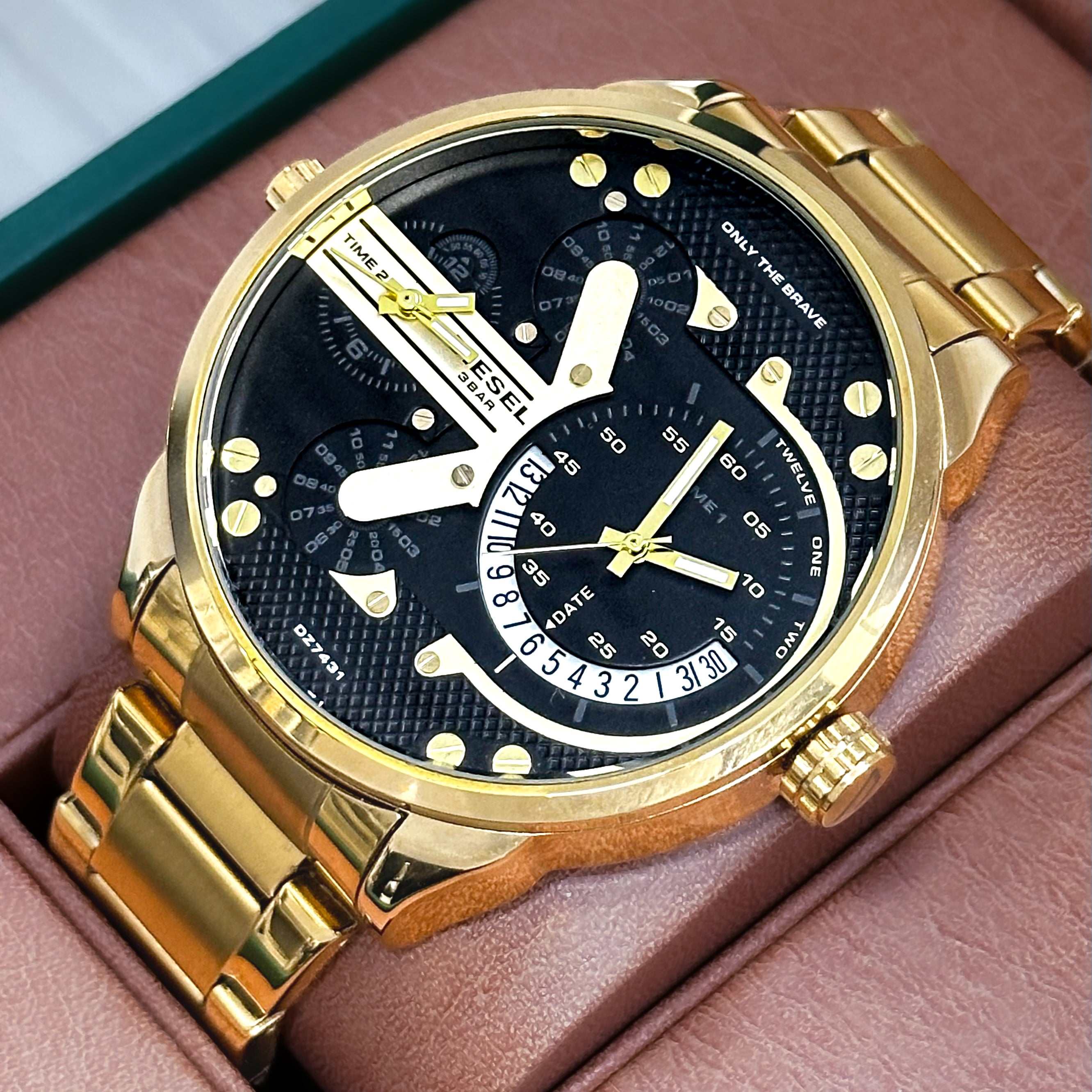 RELOJ DZ BRAVE METALICO