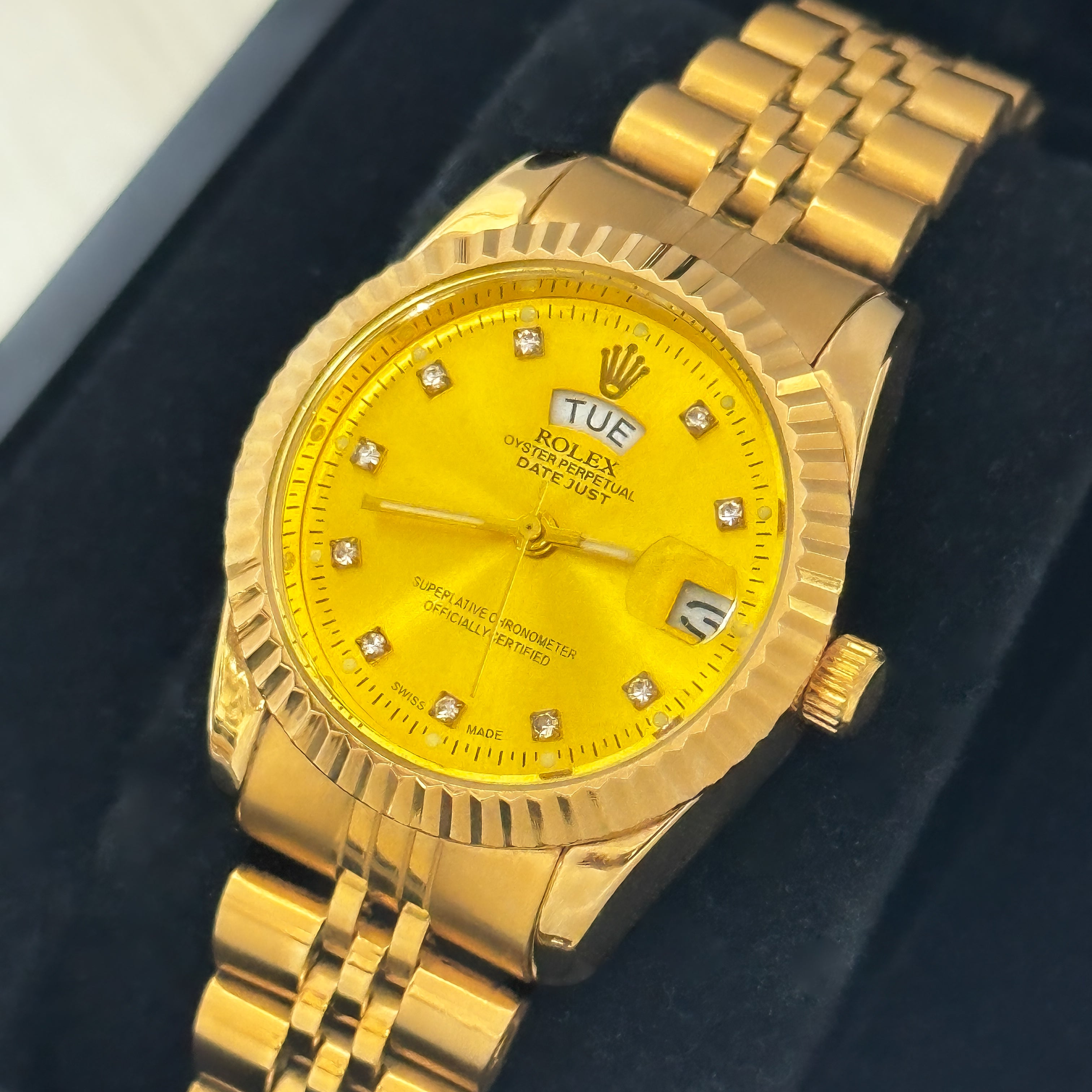 RELOJ RX PRESIDENT METALICO