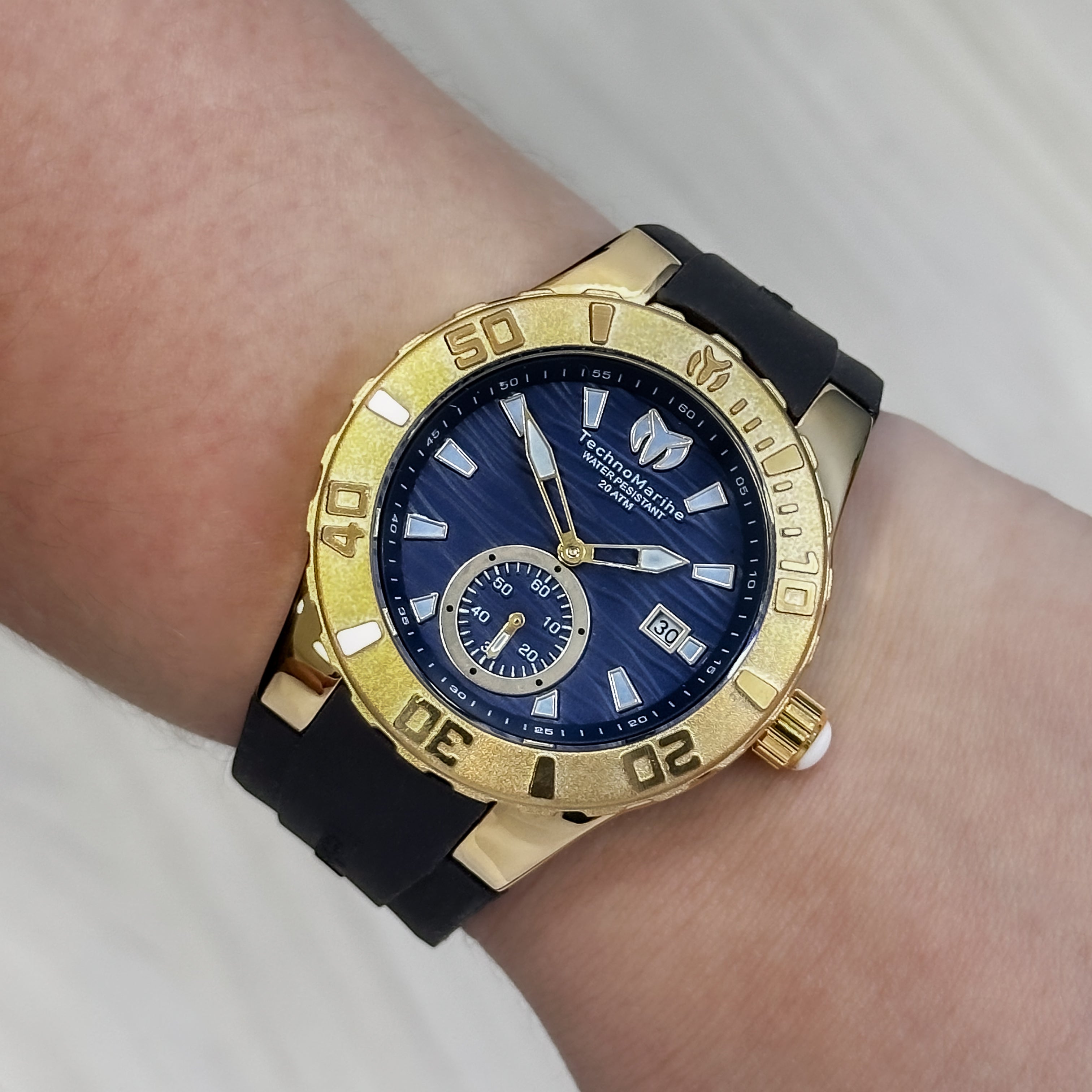 RELOJ T-MARINE GOLD COLLECTION
