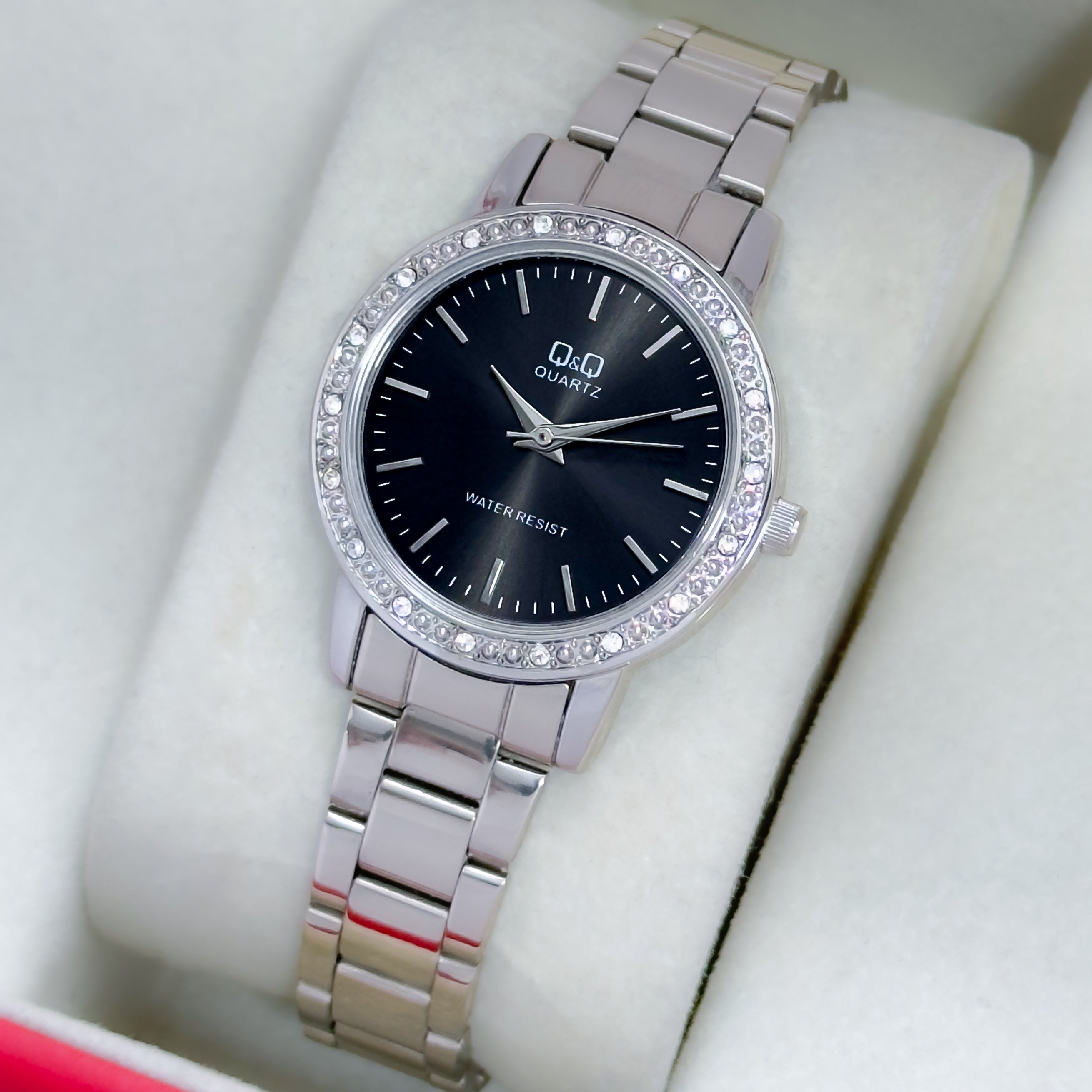 RELOJ Q&Q CLASICO PIEDRAS