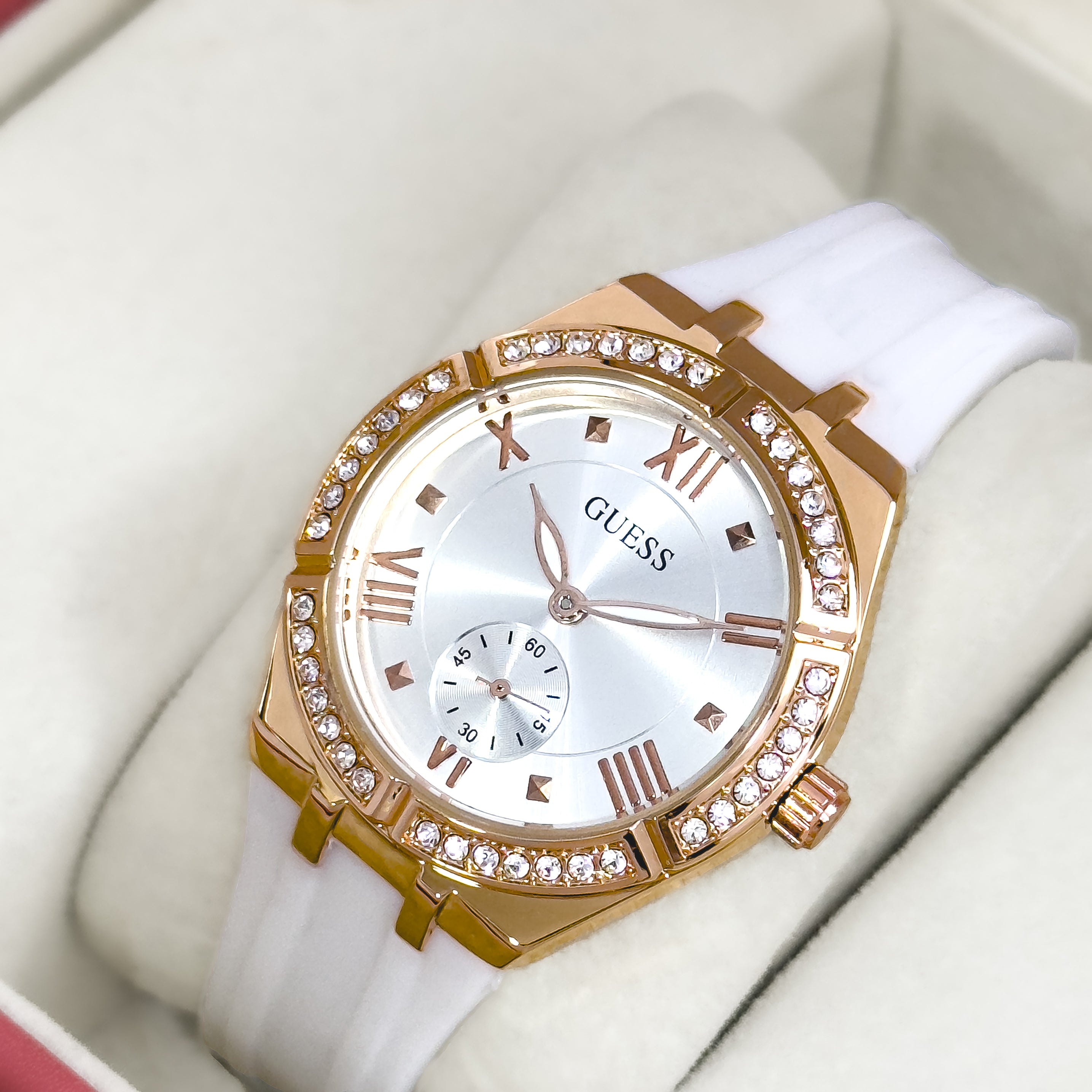 RELOJ GS DAMA SILICONA