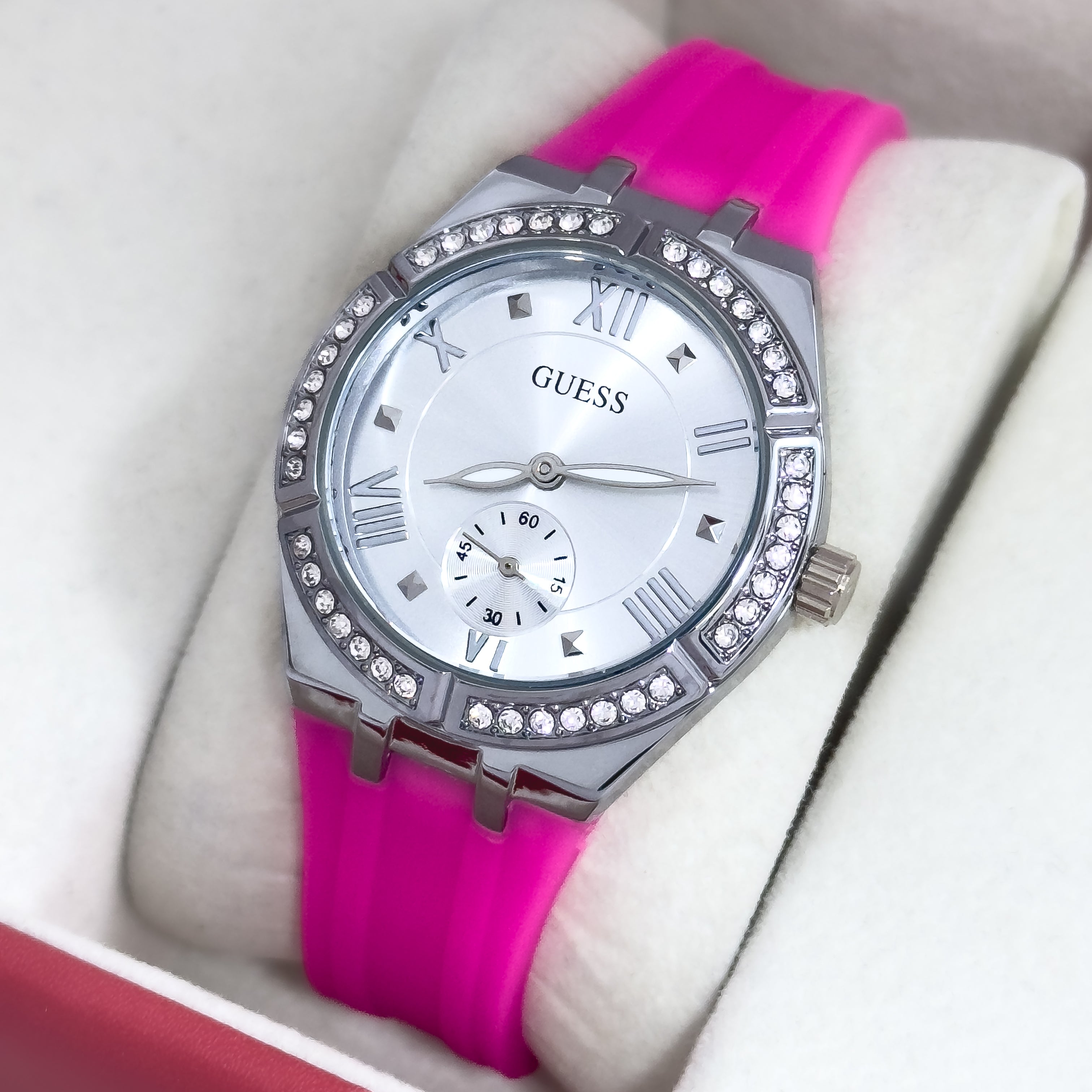 RELOJ GS DAMA SILICONA