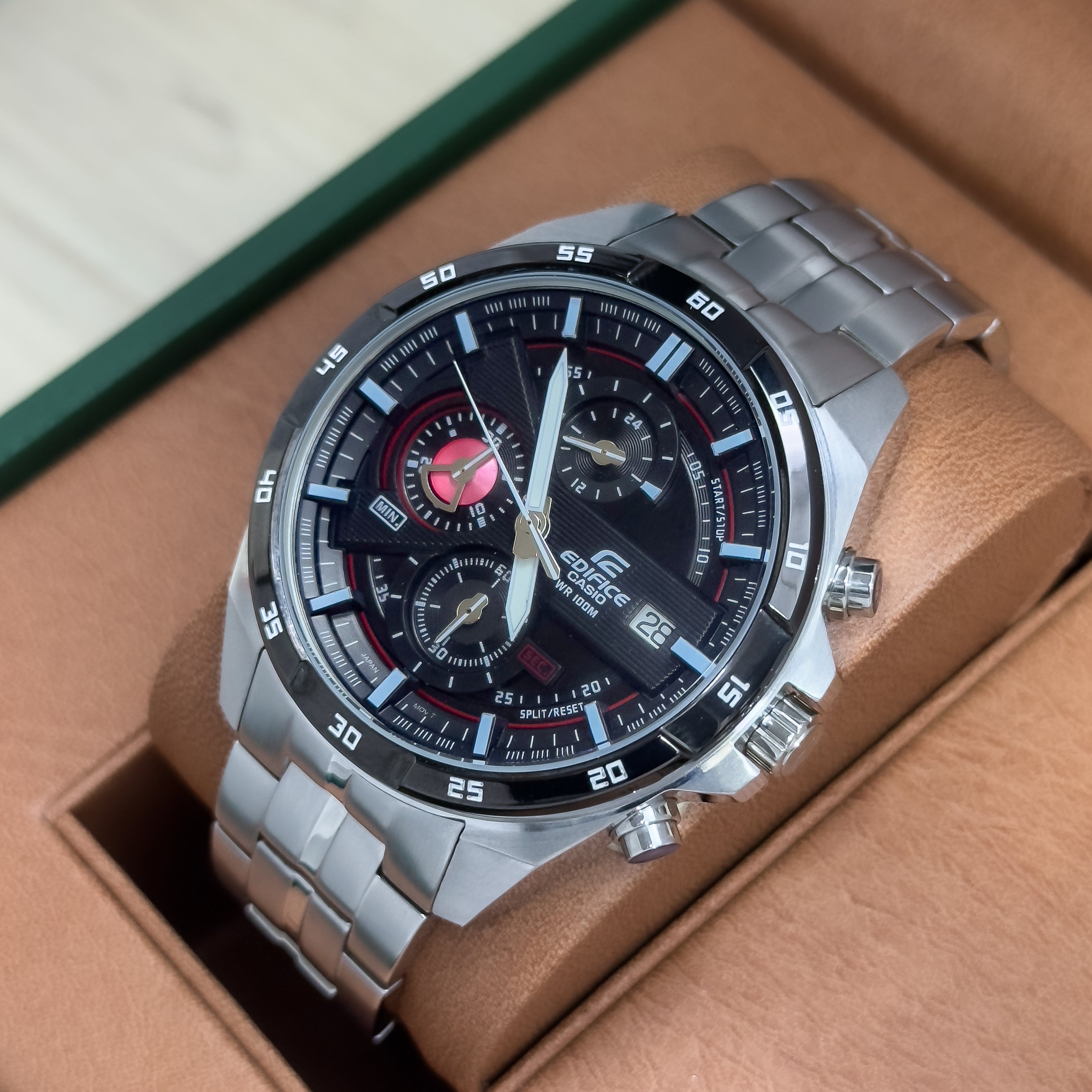 RELOJ CASIO EDIFICE FUNCIONAL 456