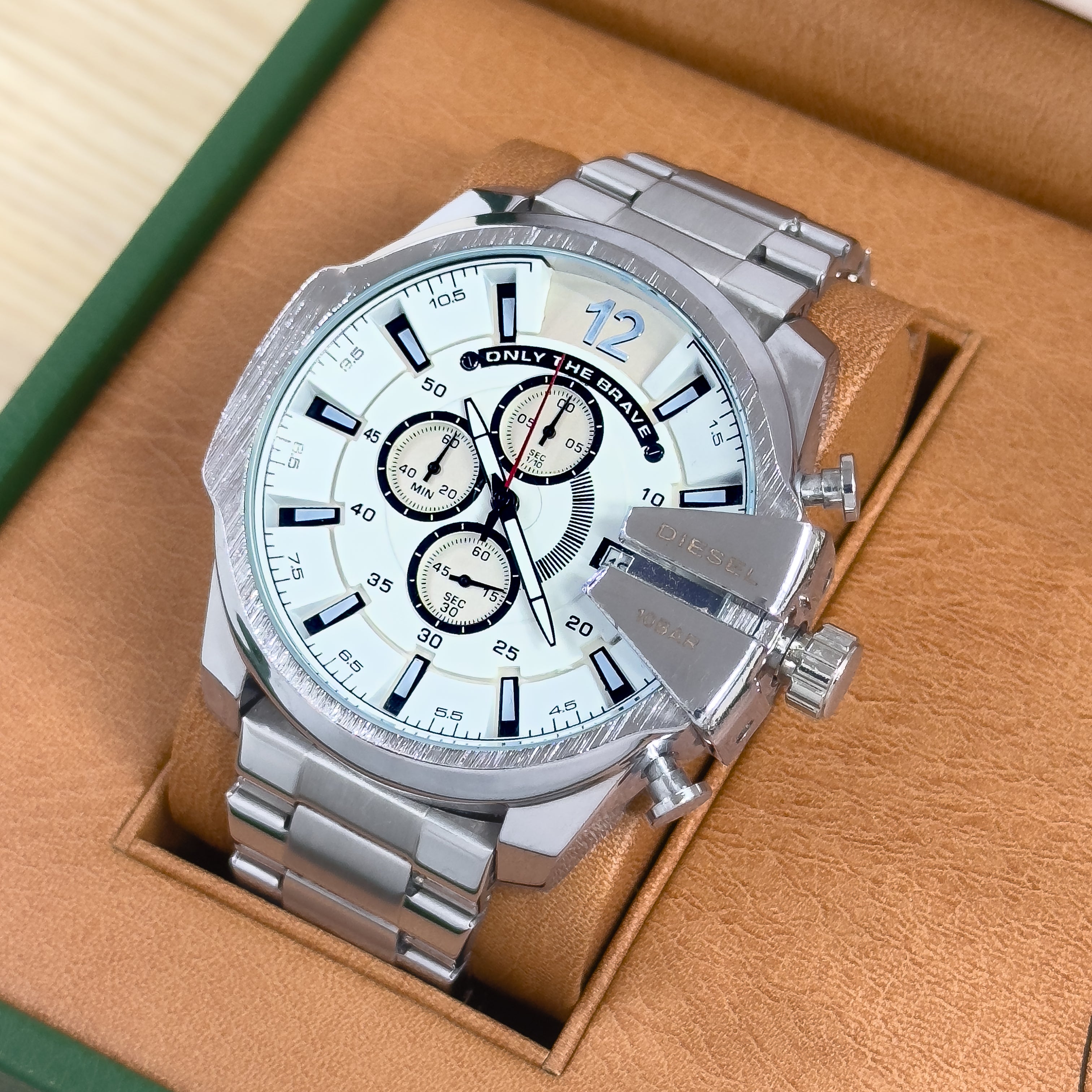 RELOJ DZ BRAVURA METALICA