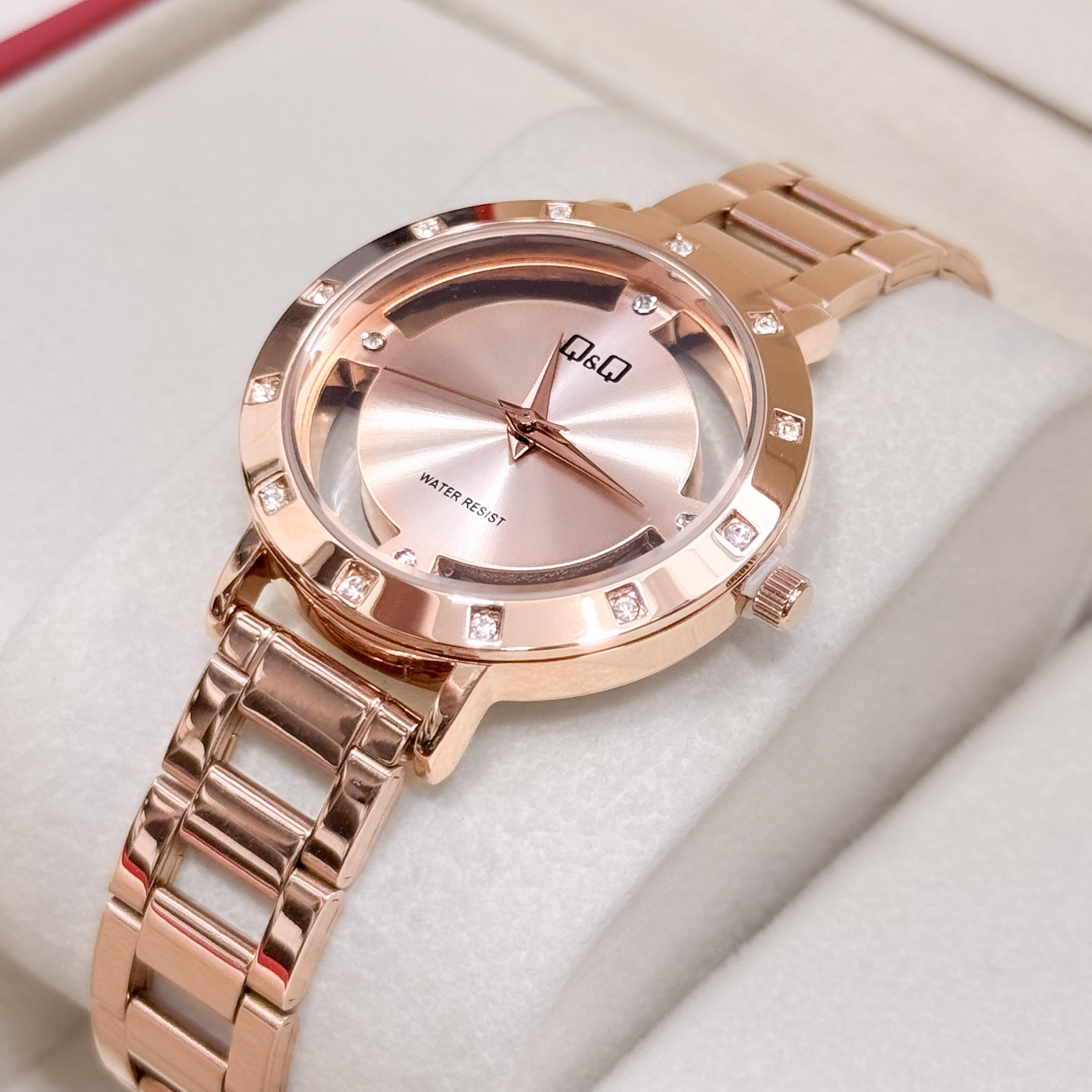 RELOJ Q&Q METALICO ELEGANCE