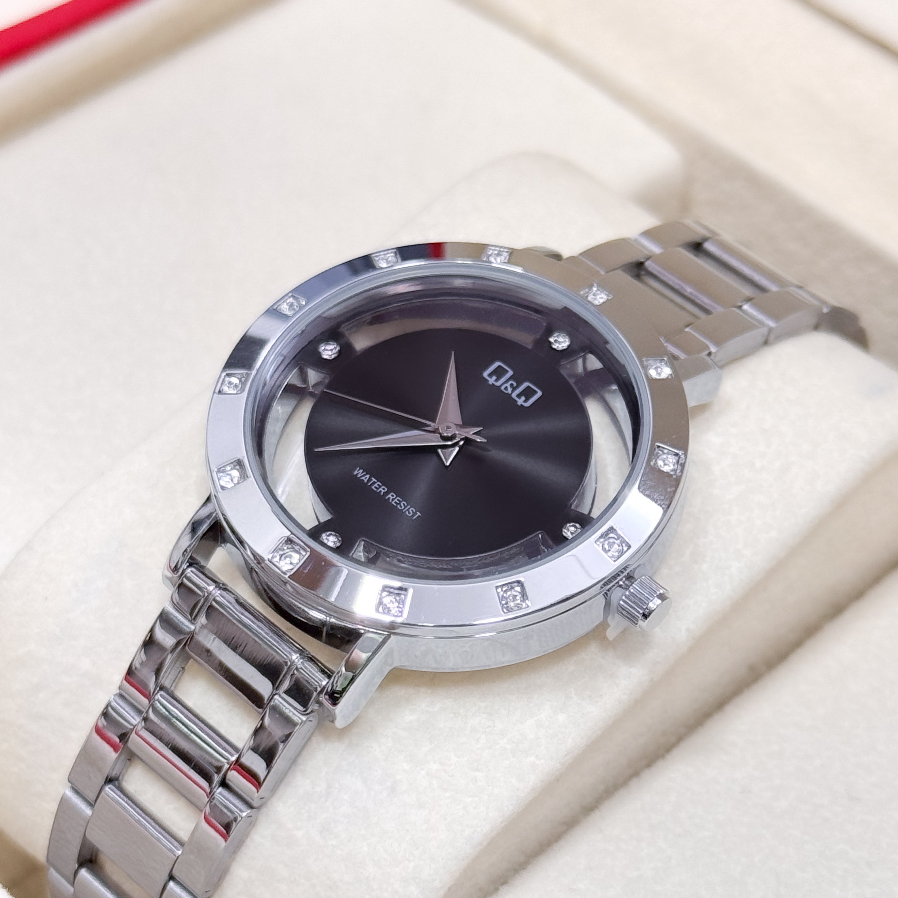 RELOJ Q&Q METALICO ELEGANCE