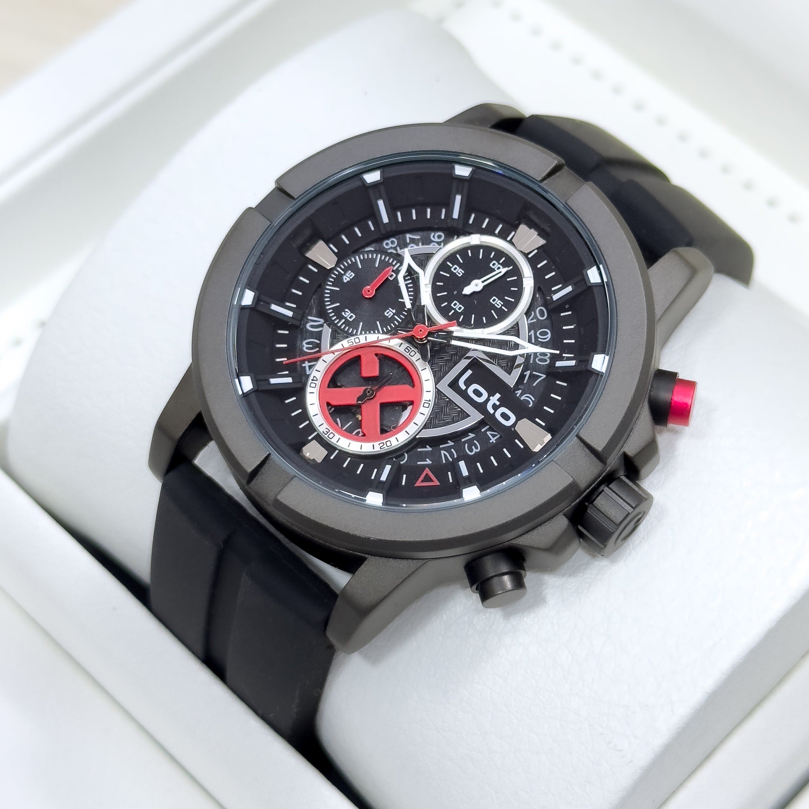 RELOJ LOTO SILICONA FUNCIONAL