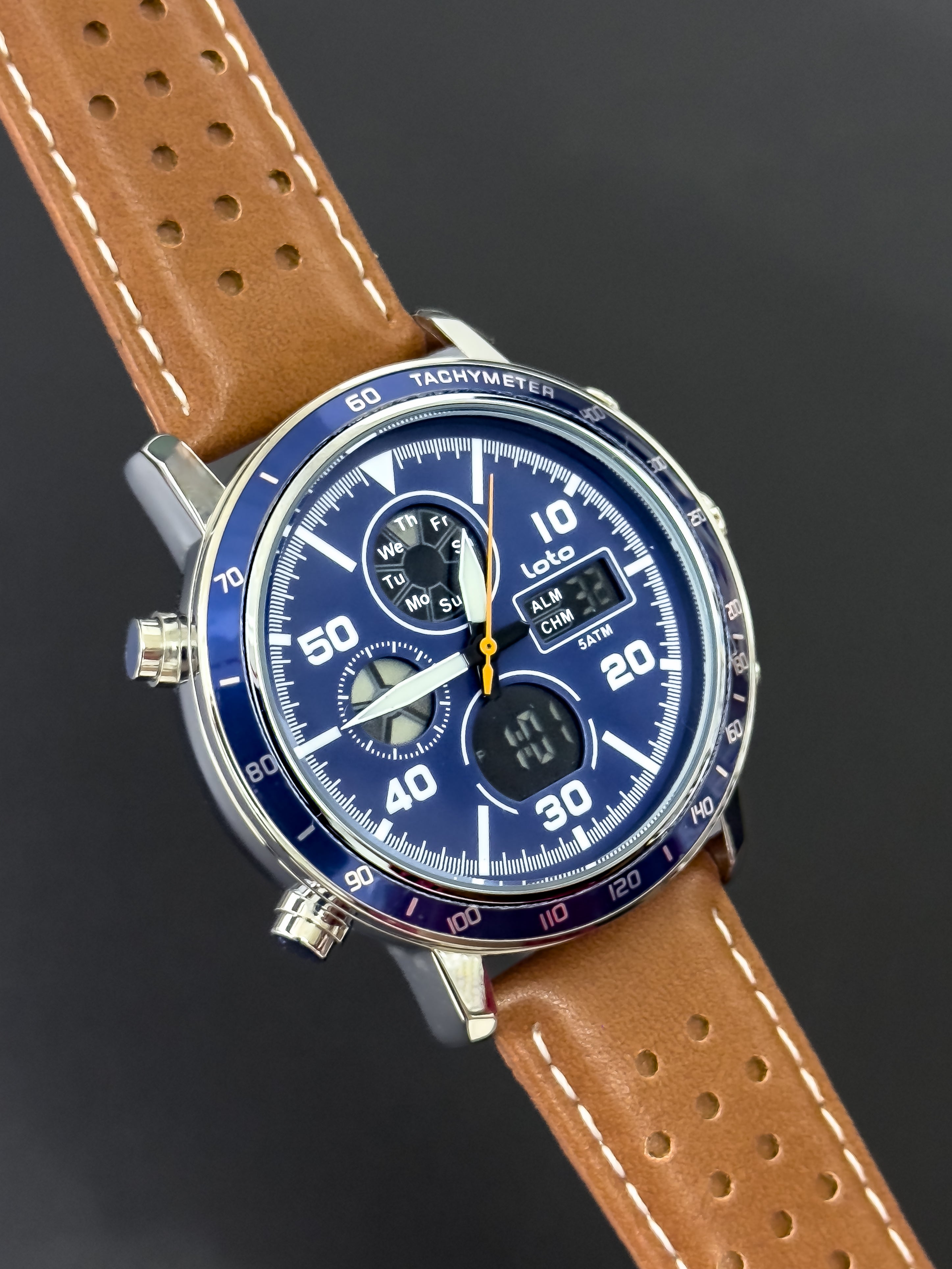 Reloj Loto Dual-Time