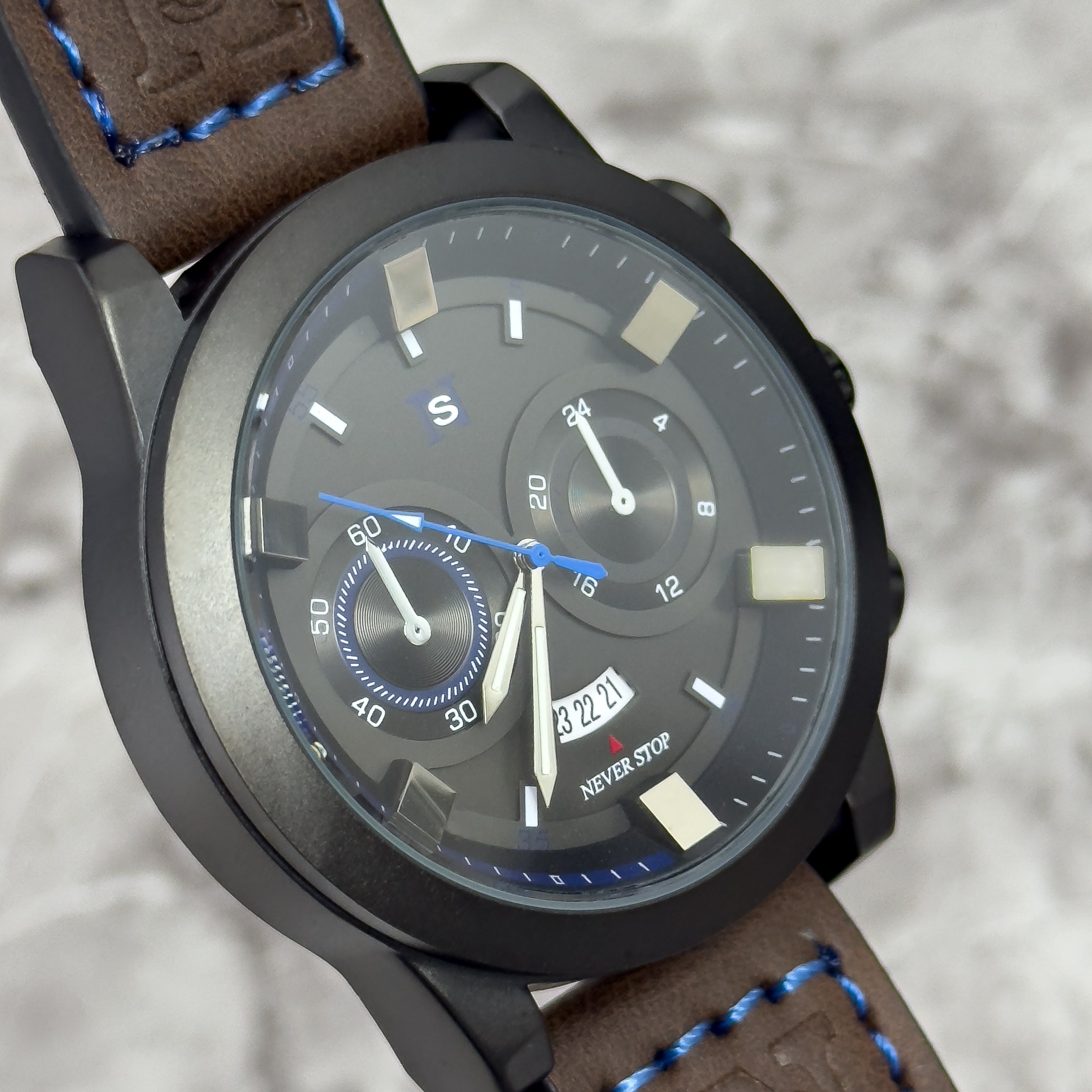 RELOJ NEVER STOP DRIVE