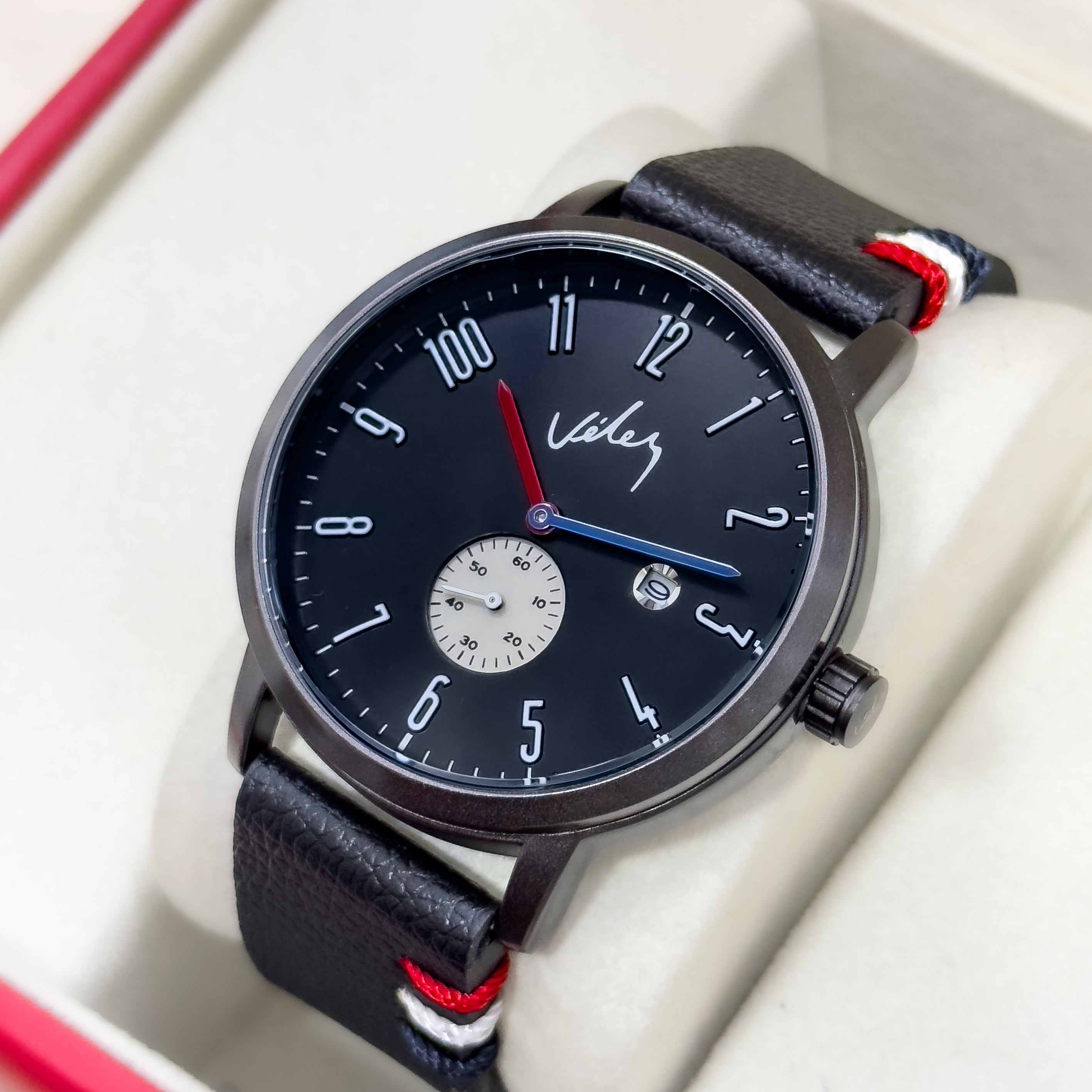 RELOJ CUERO PARA HOMBRE