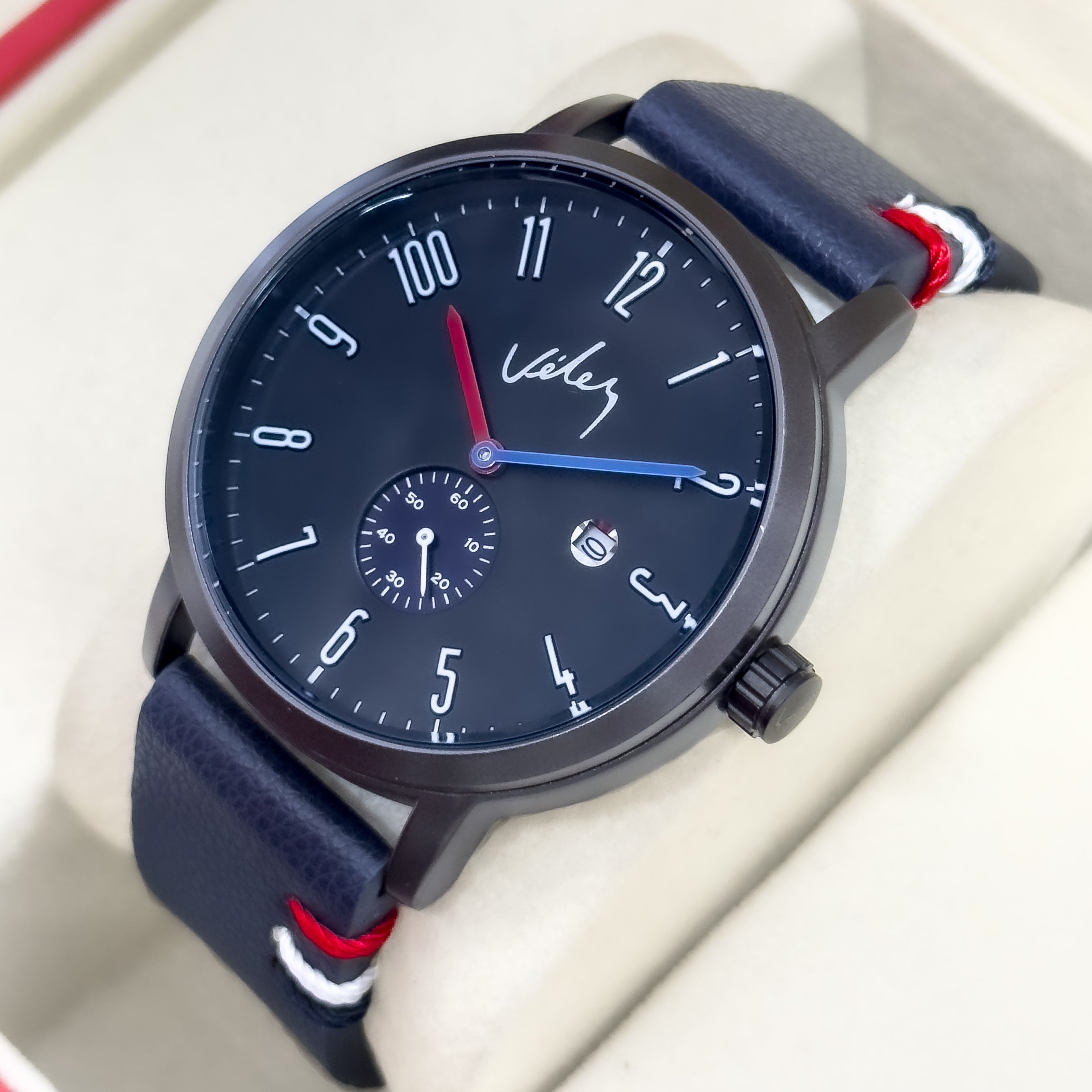 RELOJ CUERO PARA HOMBRE