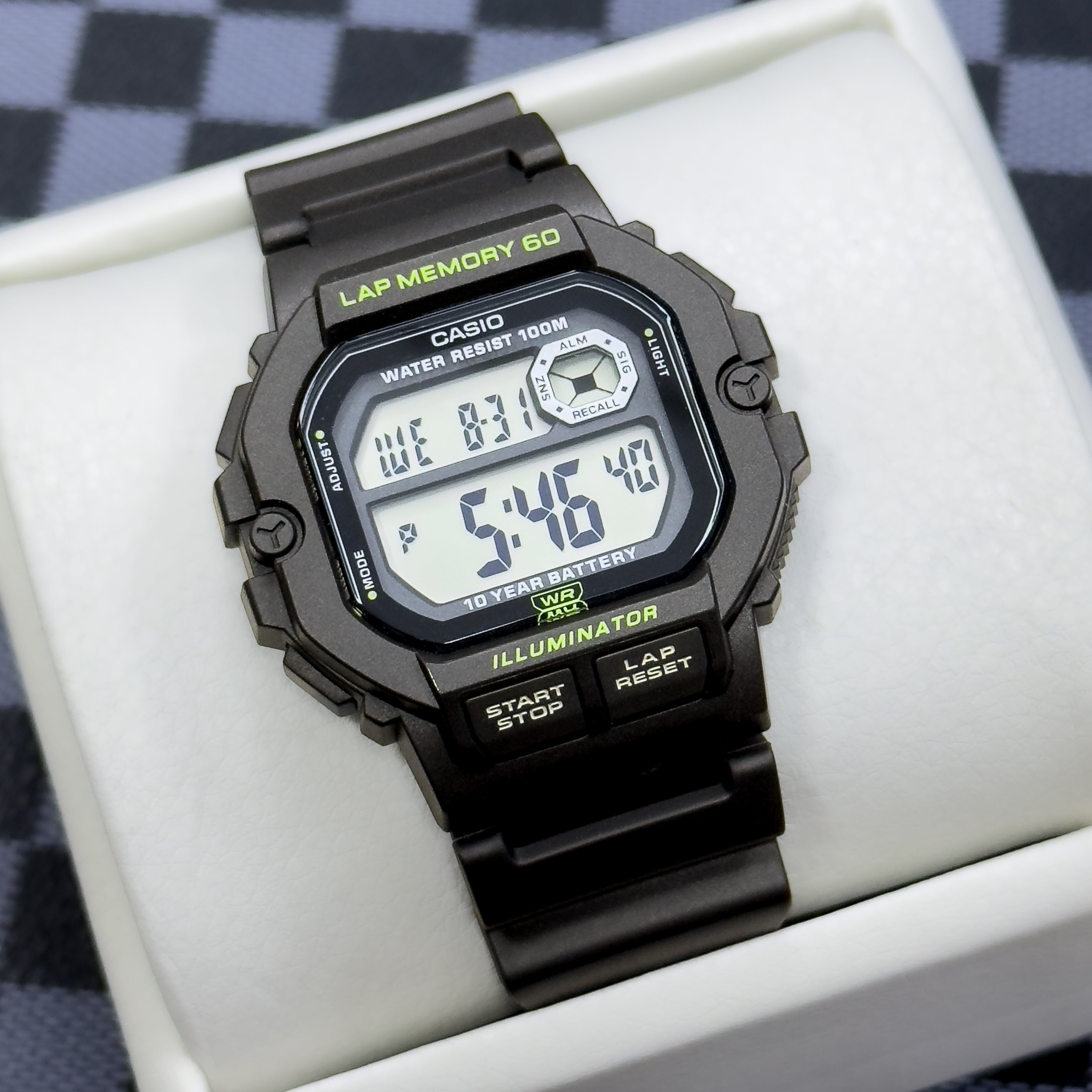 RELOJ CASIO ILLUMINATOR DEPORTIVO WS-1400