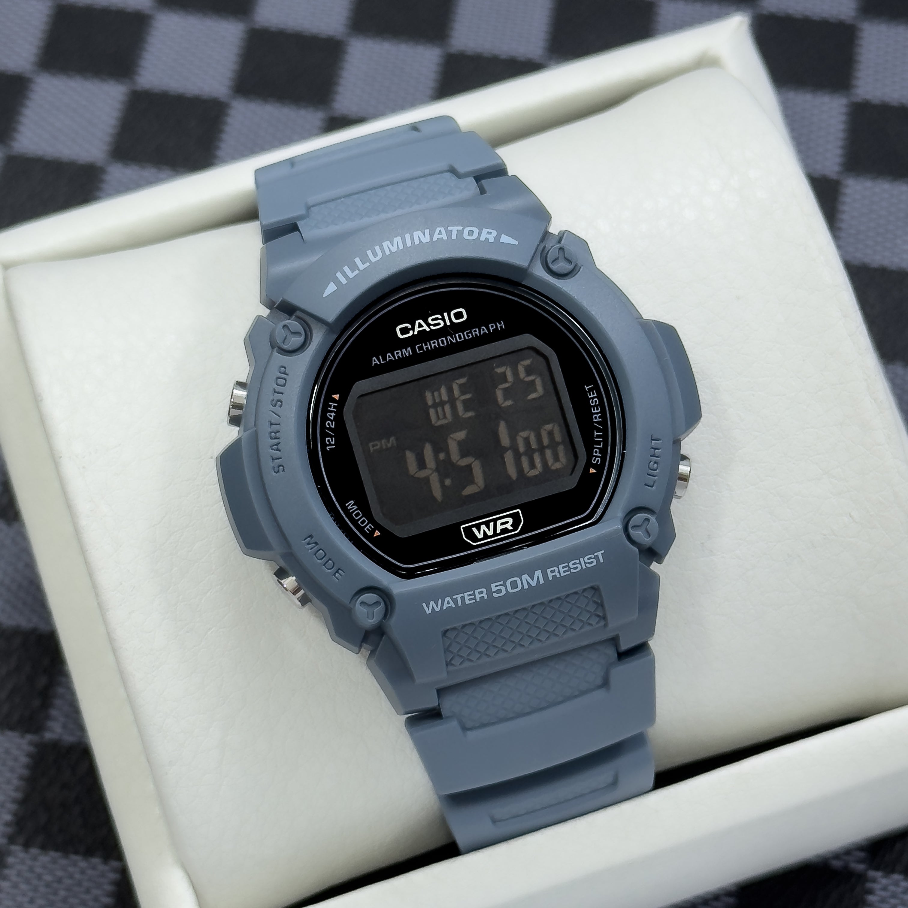 RELOJ CASIO ILLUMINATOR DEPORTIVO W-219