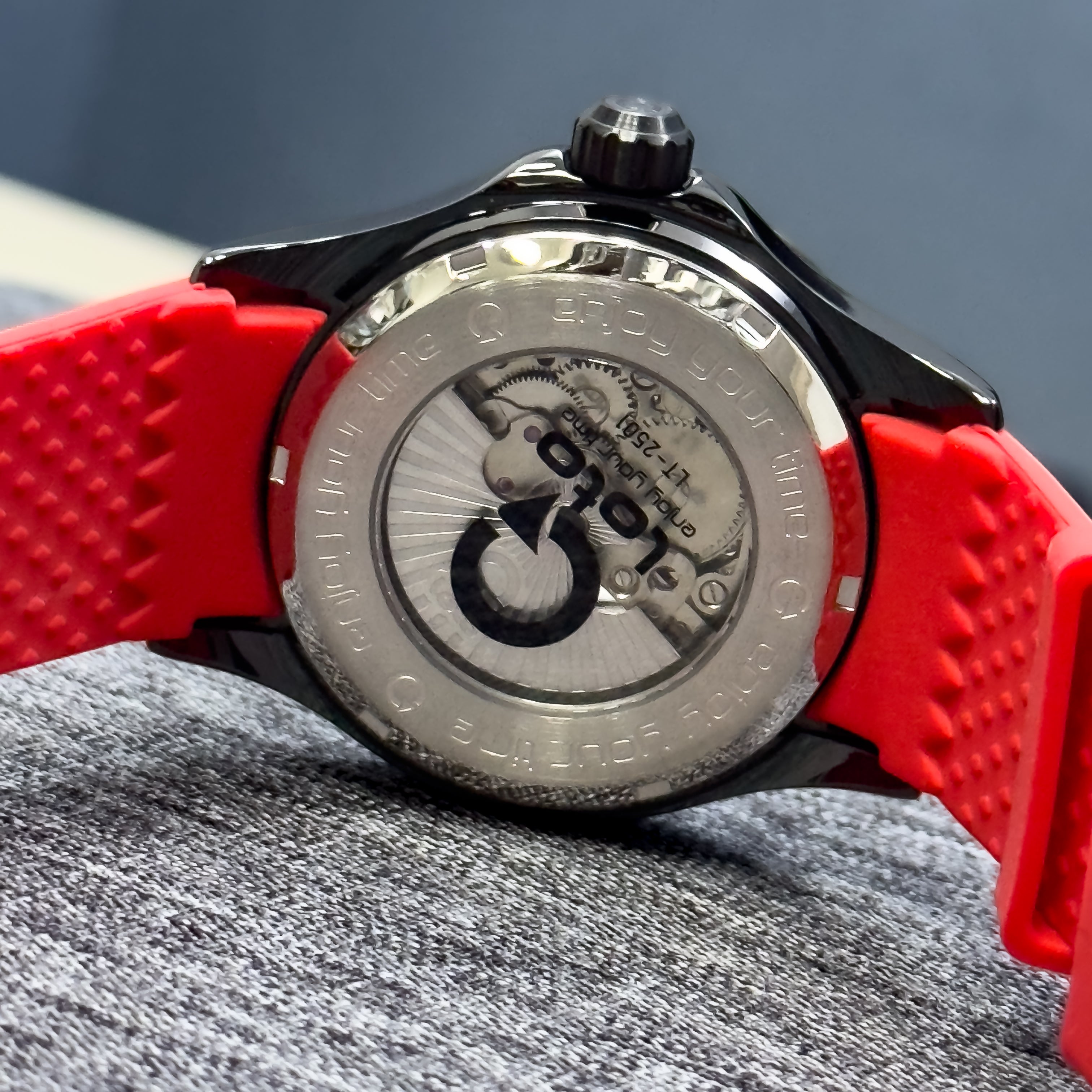 RELOJ LOTO AUTOMATICO SILICONA