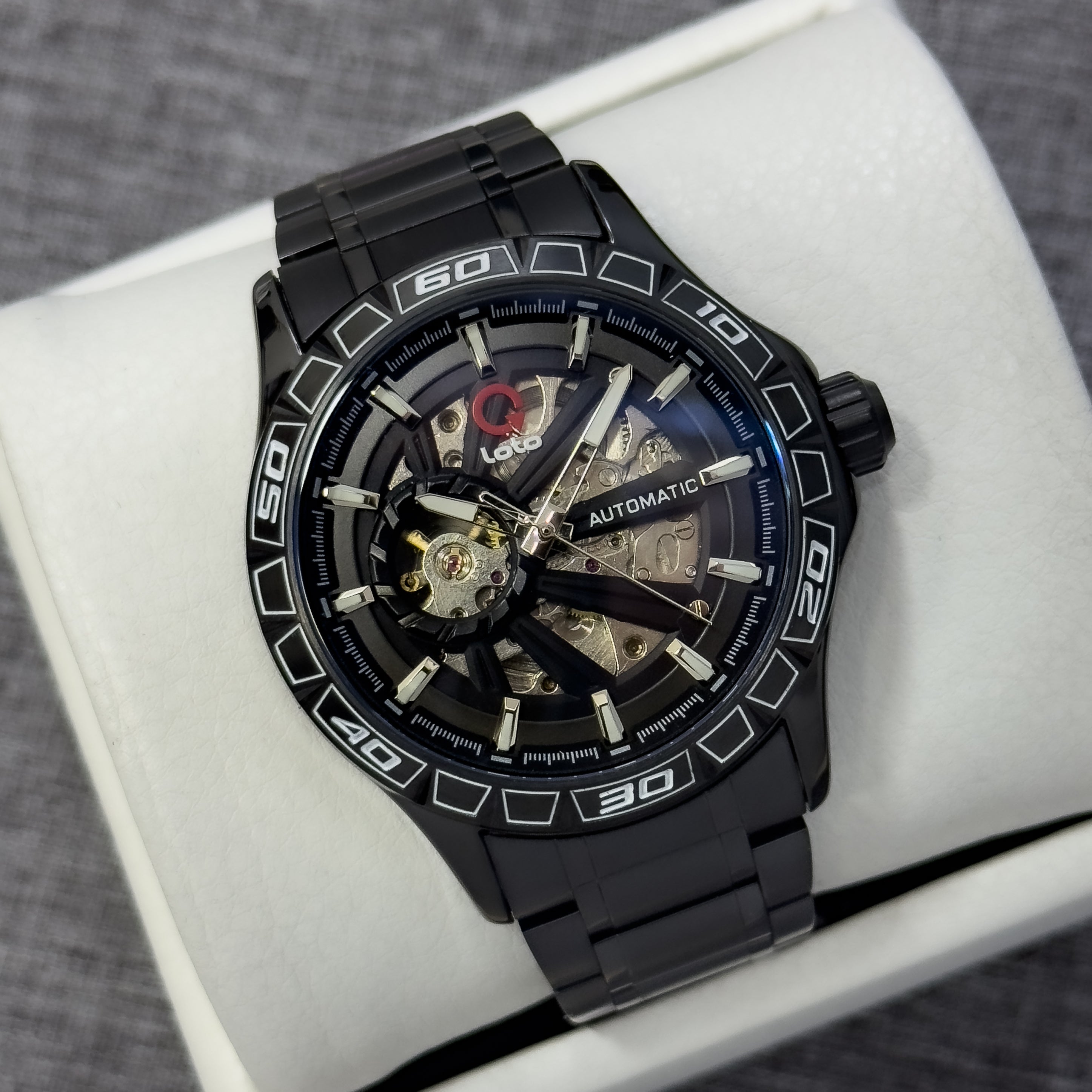 RELOJ LOTO AUTOMATICO METALICO