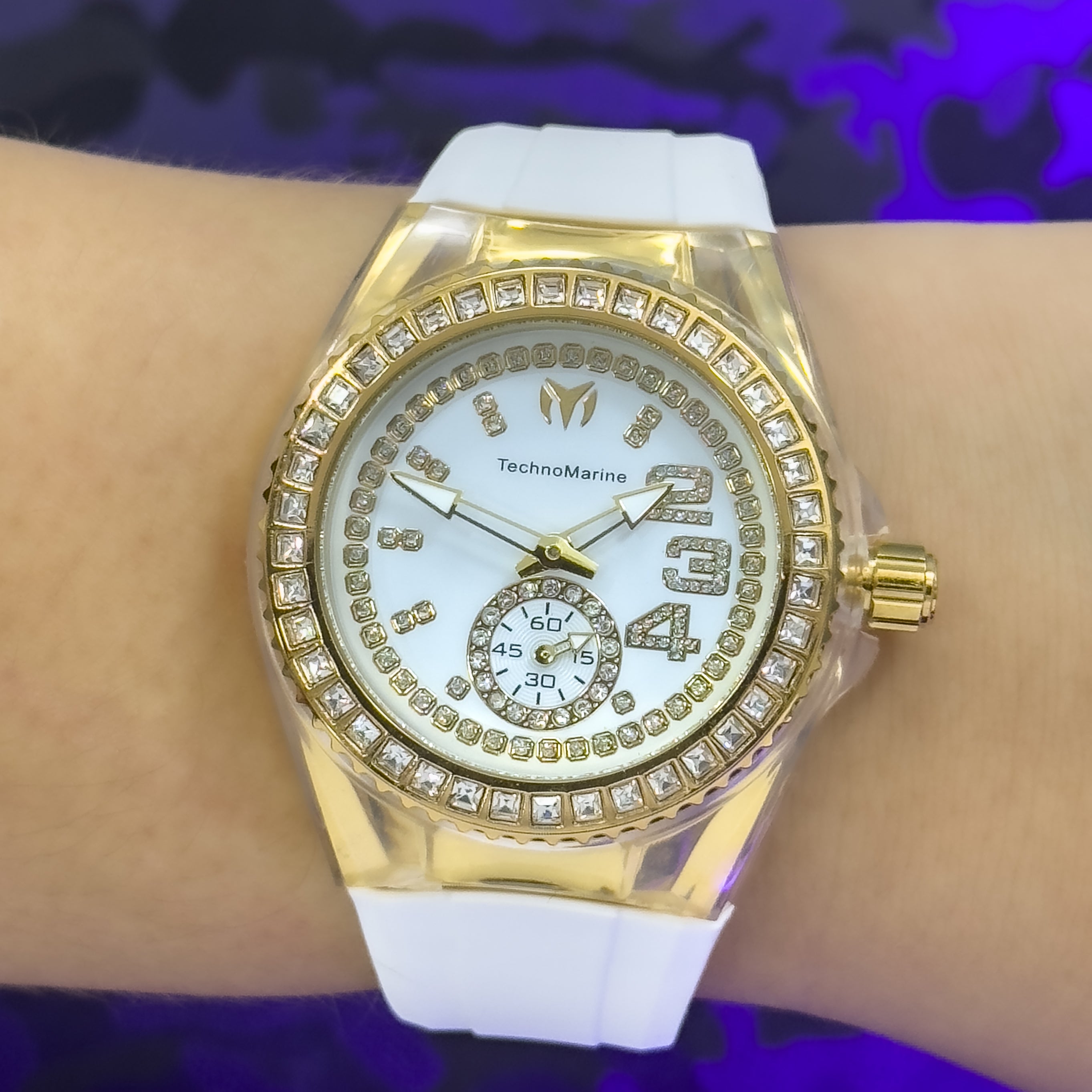 RELOJ T-MARINE PIEDRAS DAMA