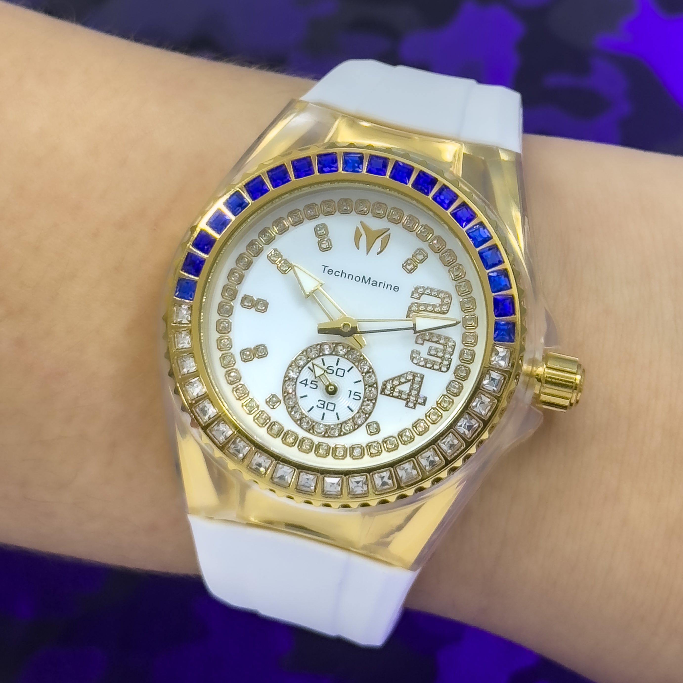 RELOJ T-MARINE PIEDRAS DAMA