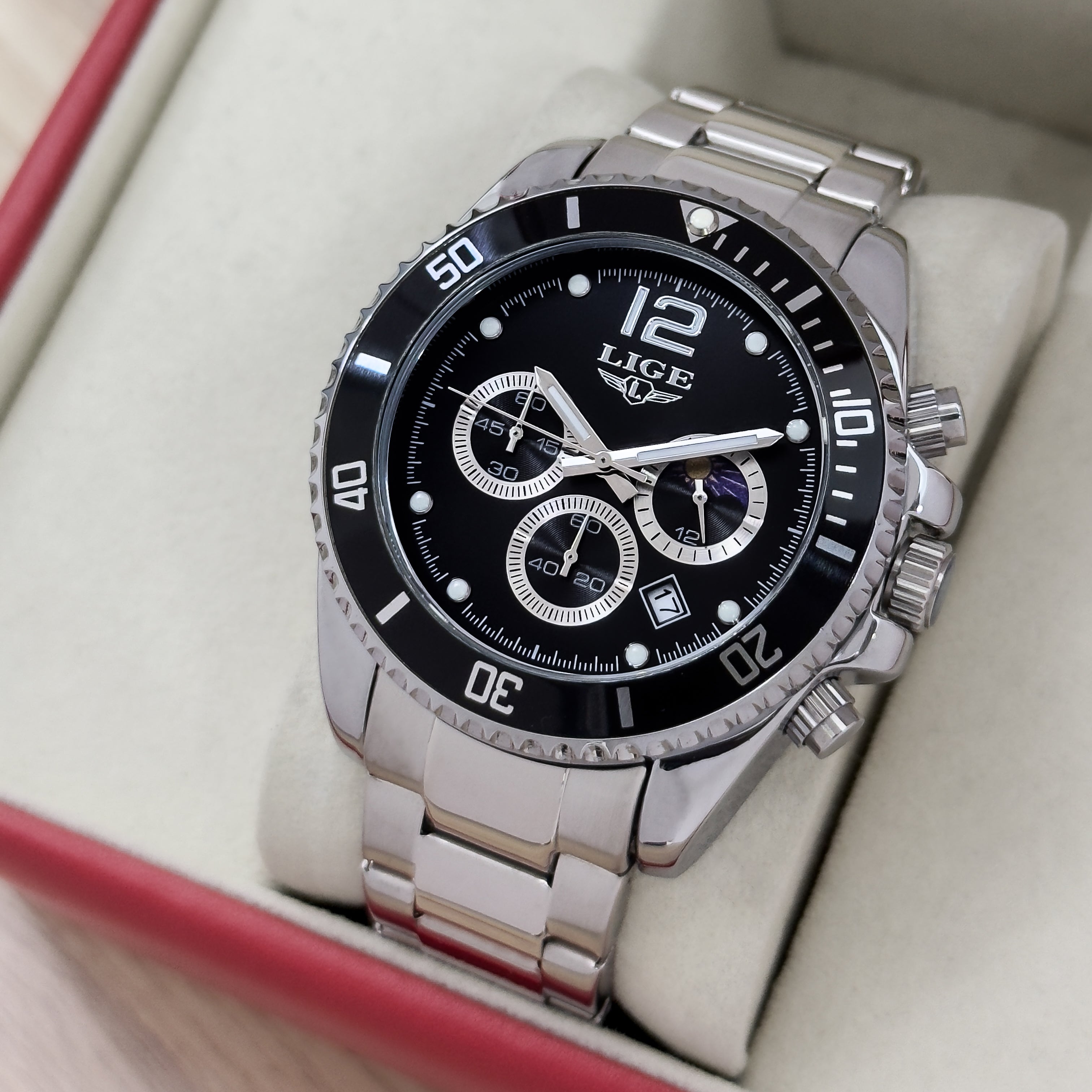 RELOJ LIGE FUNCIONAL SUBMARINER