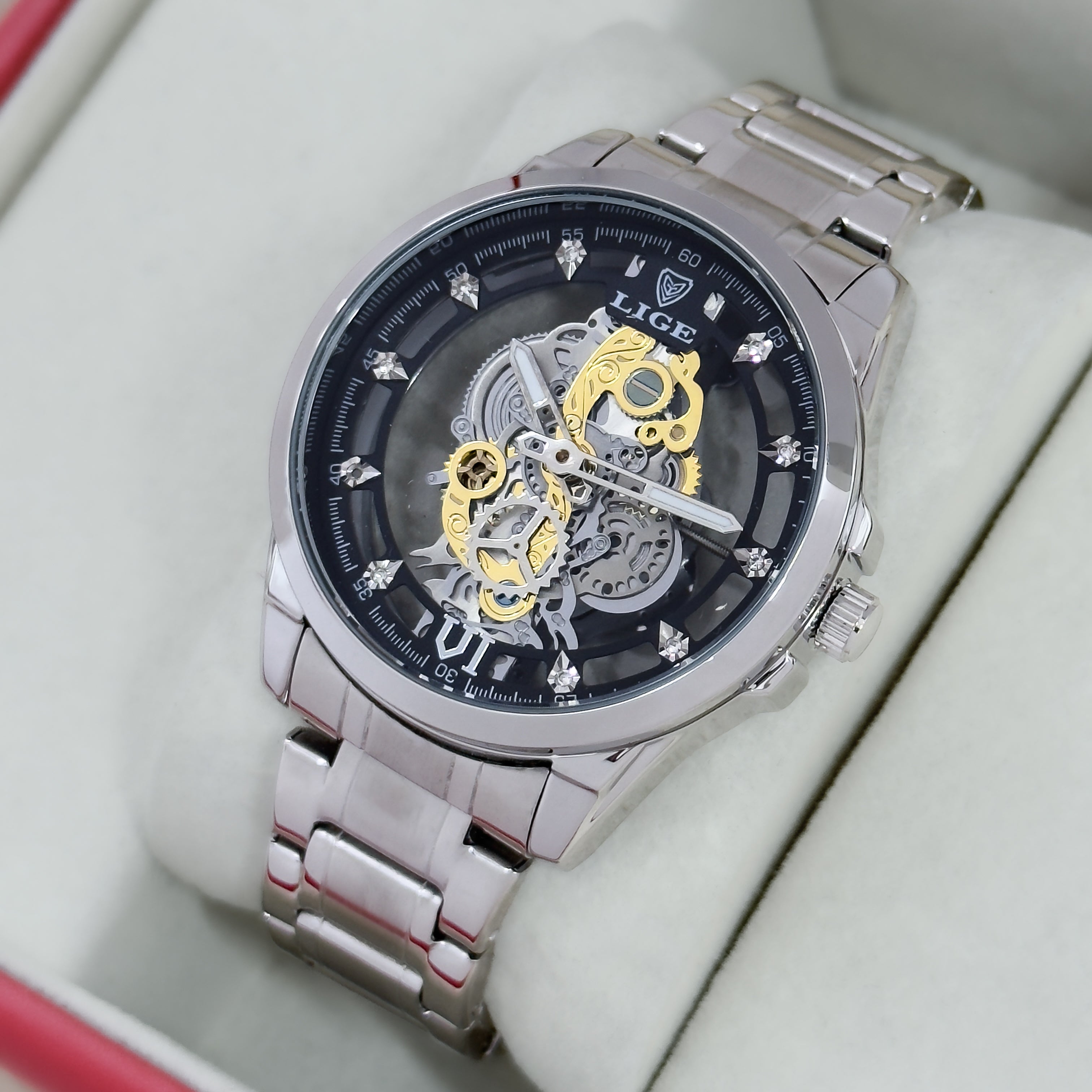 RELOJ LIGE CORAZON ABIERTO