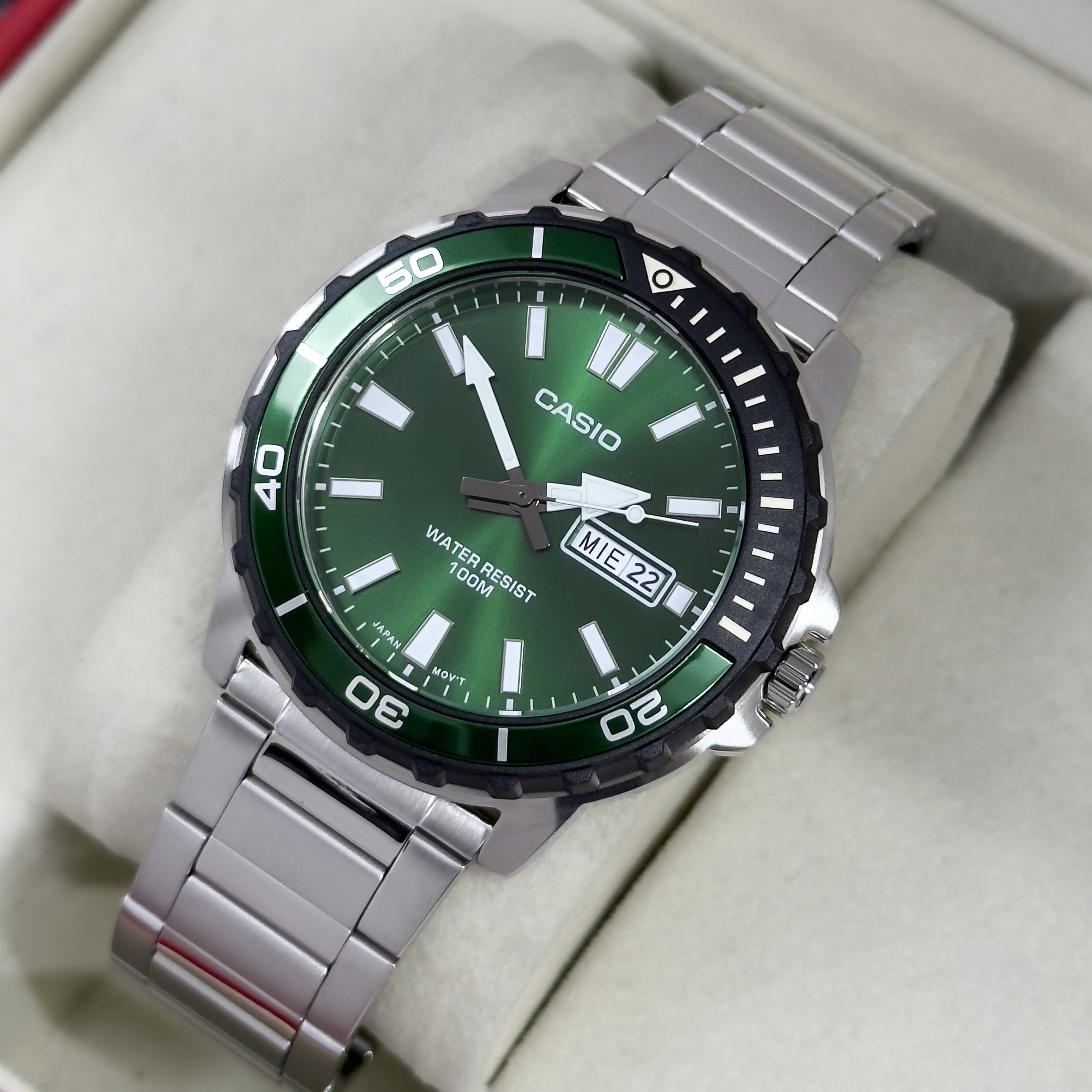 RELOJ CASIO CLASICO MTD-125D