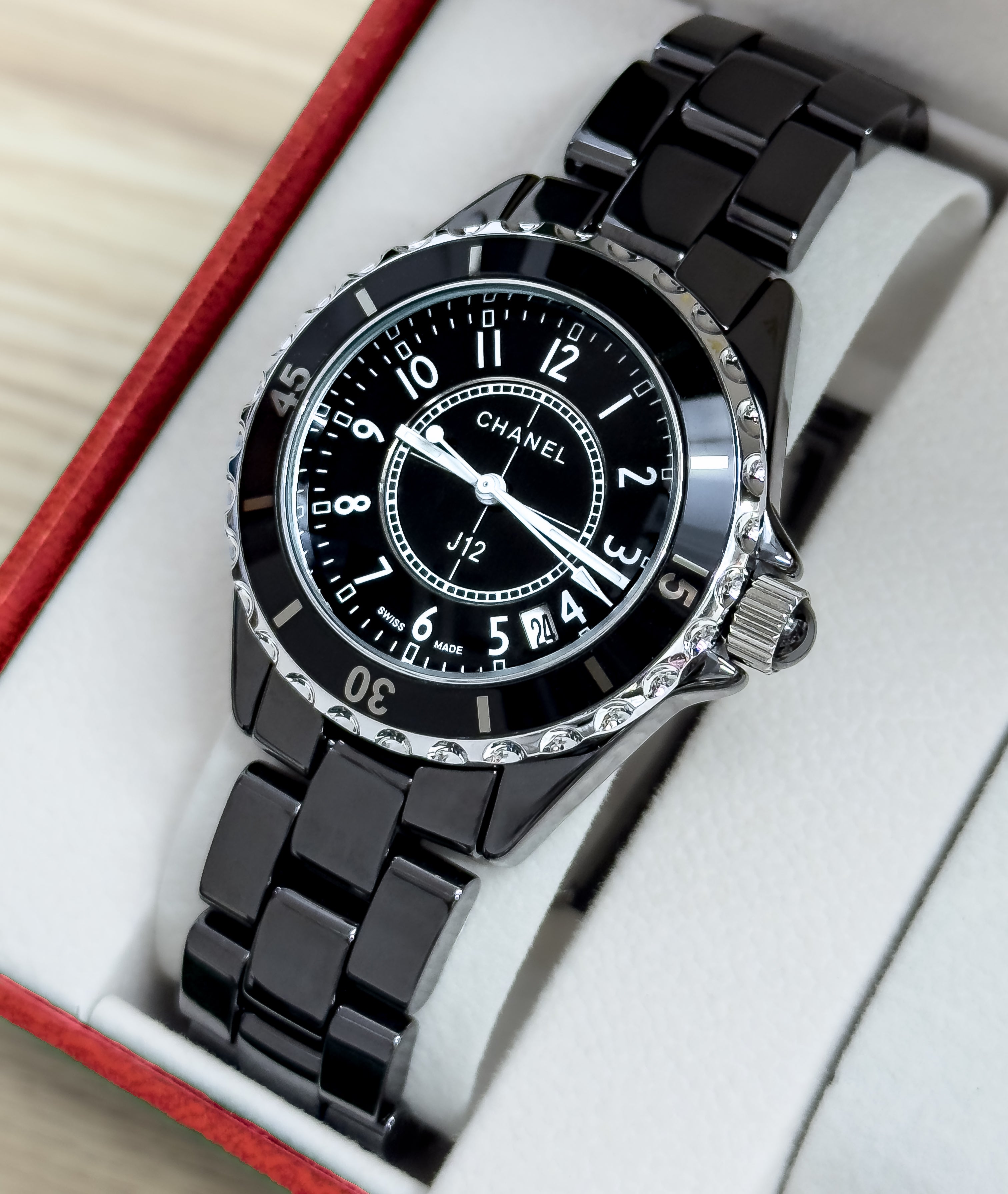 RELOJ EN CERAMICA LUXURY GLOW