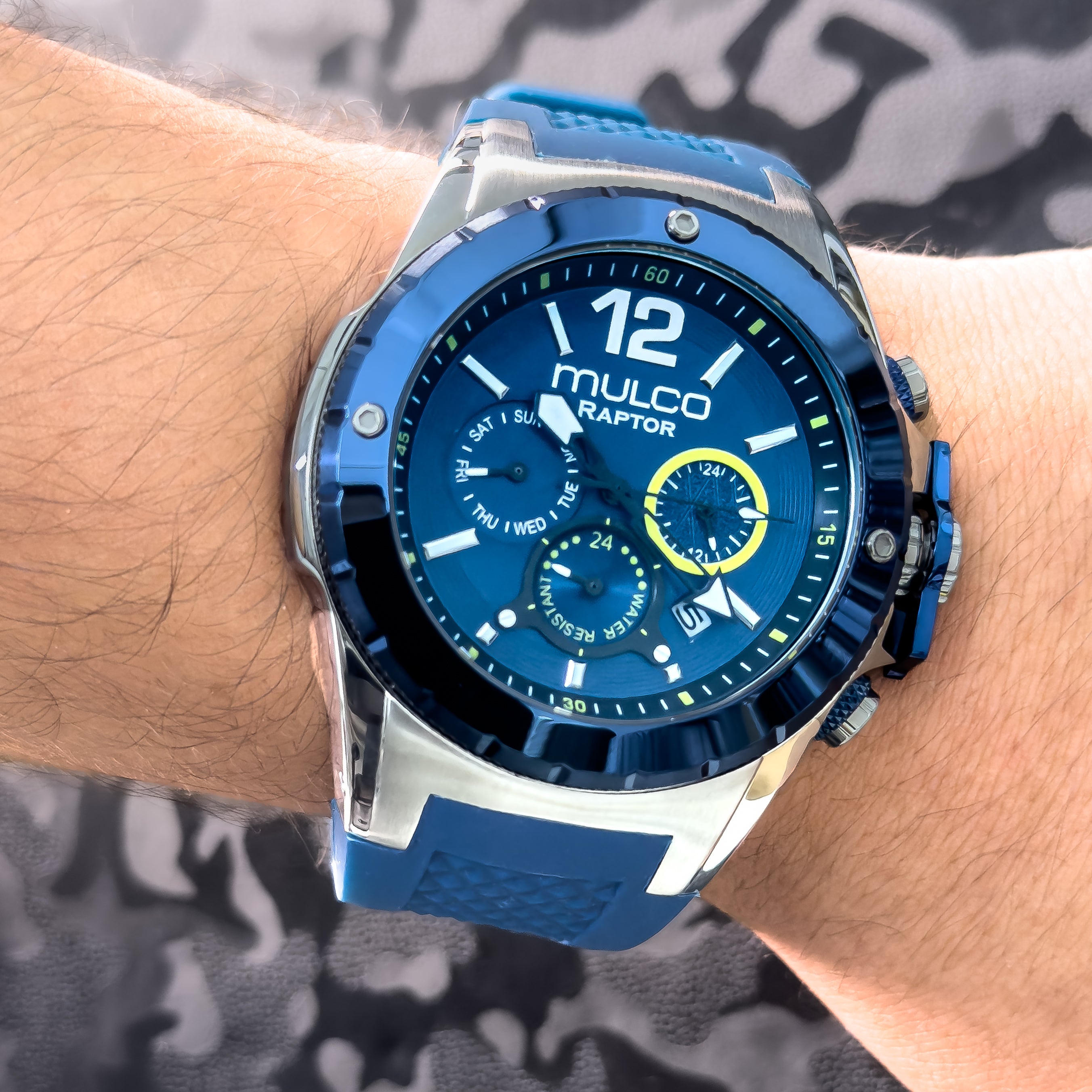 RELOJ MULCO RAPTOR PULSO SILICONA