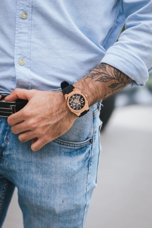 RELOJ KOSMO SKELETON