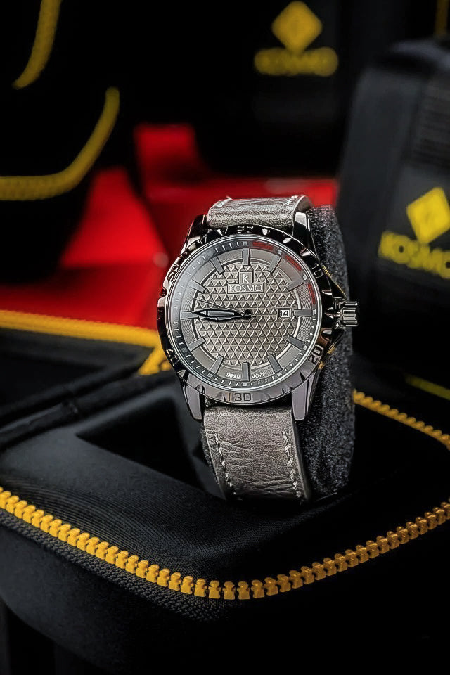 RELOJ KOSMO EN CUERO PARA HOMBRE