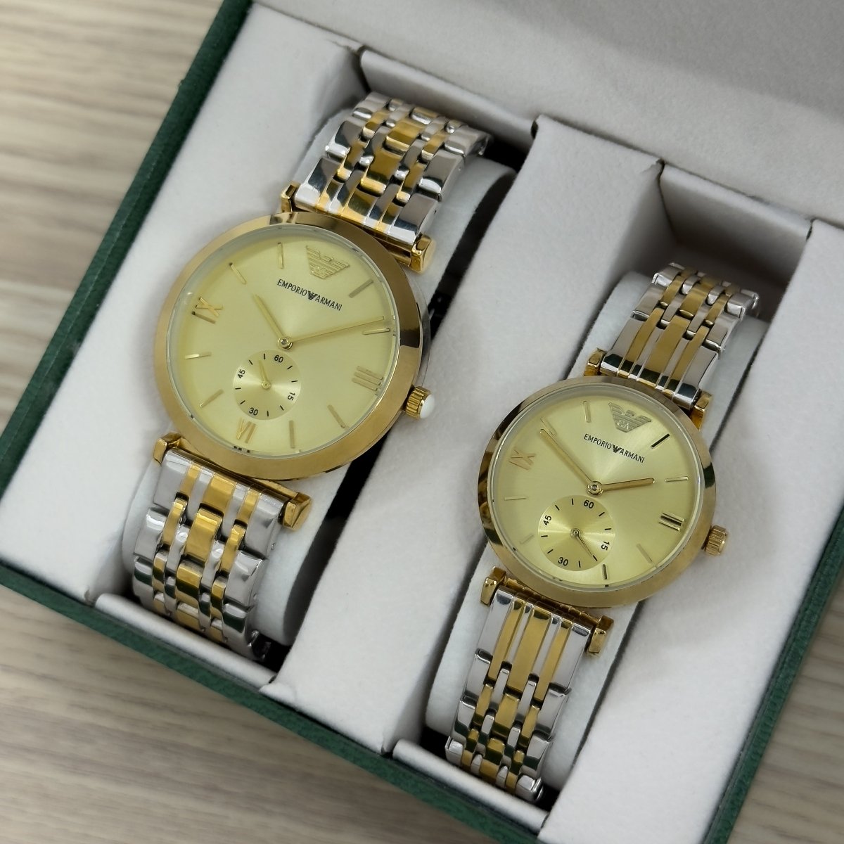 COMBO RELOJ PAREJAS EA - Relojes 24K