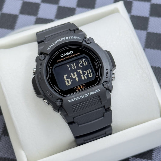 RELOJ CASIO ILLUMINATOR DEPORTIVO W - 219 - Relojes 24K