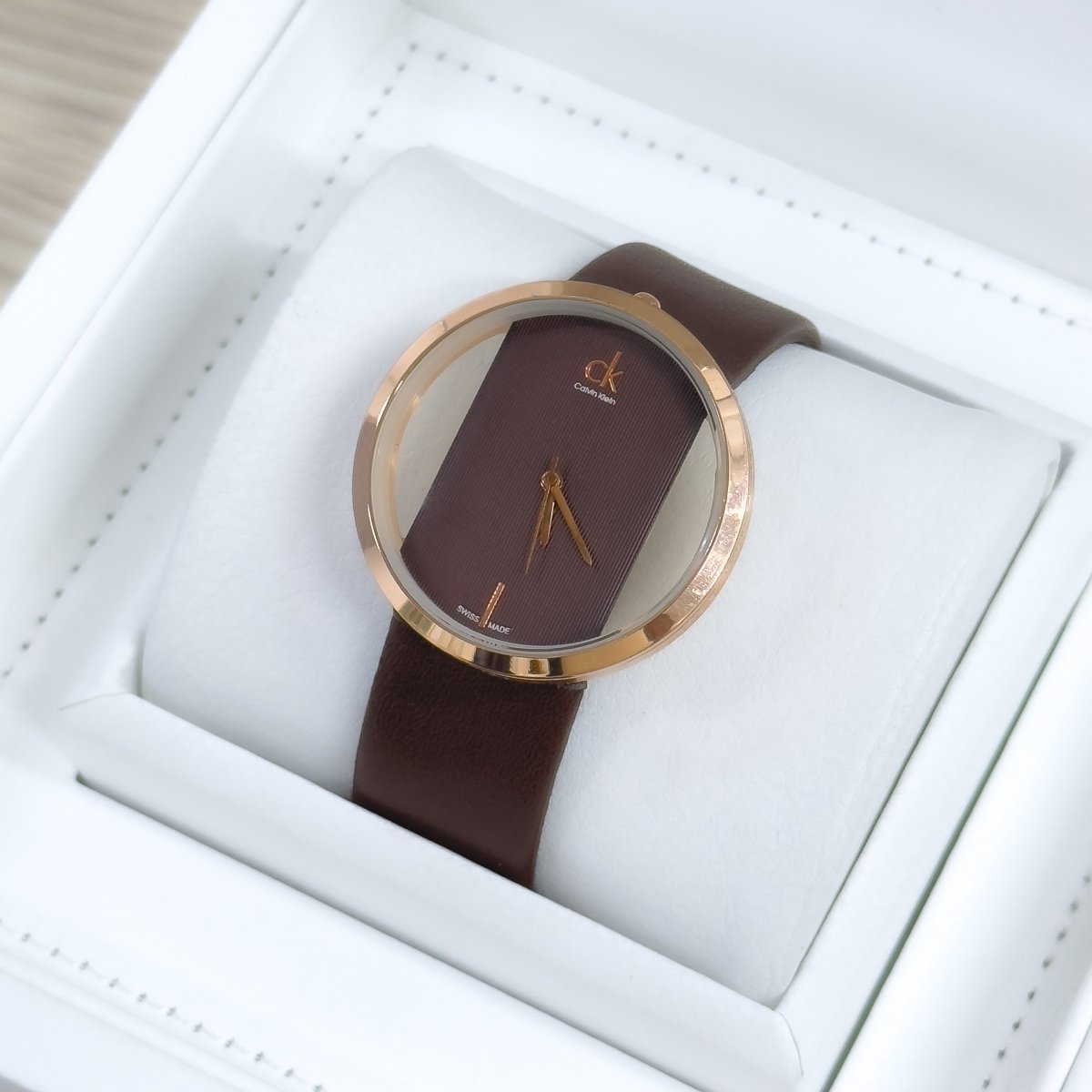 RELOJ CK CUERO - Relojes 24K