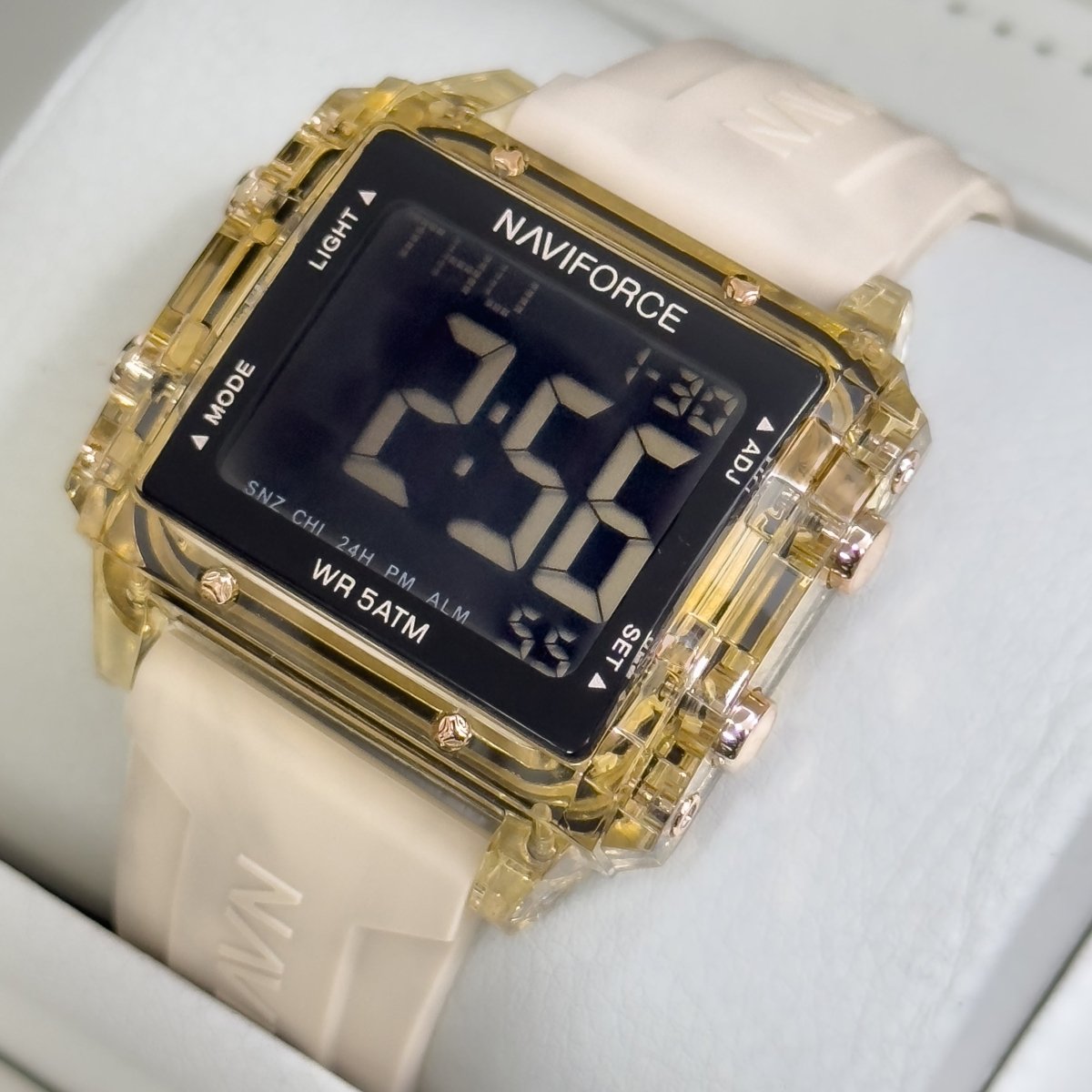 RELOJ DIGITAL NAVIFORCE CUADRADO - Relojes 24K