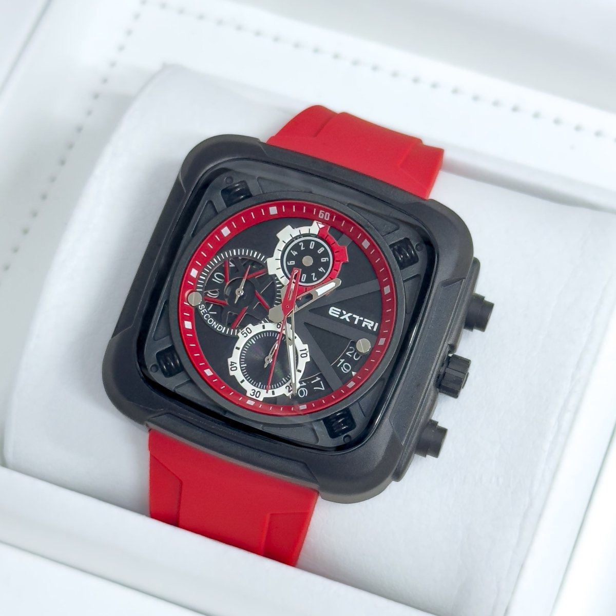 RELOJ EXTRI SQUARE RACE - Relojes 24K