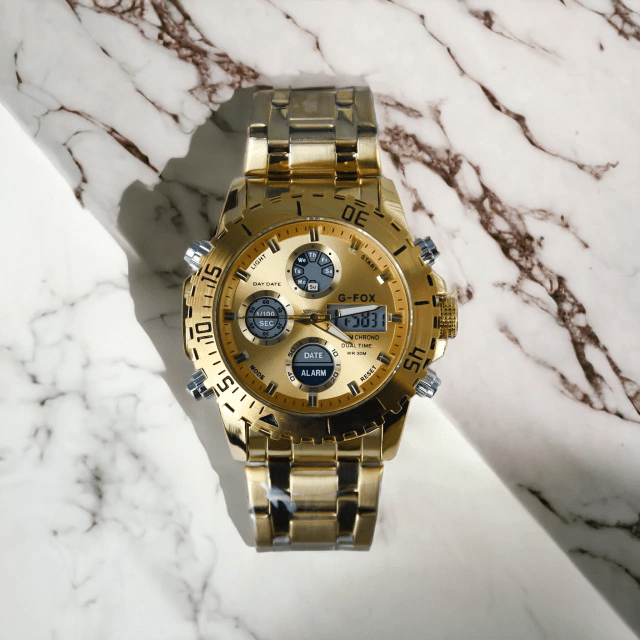 RELOJ G - FOX METALICO HOMBRE - Relojes 24K