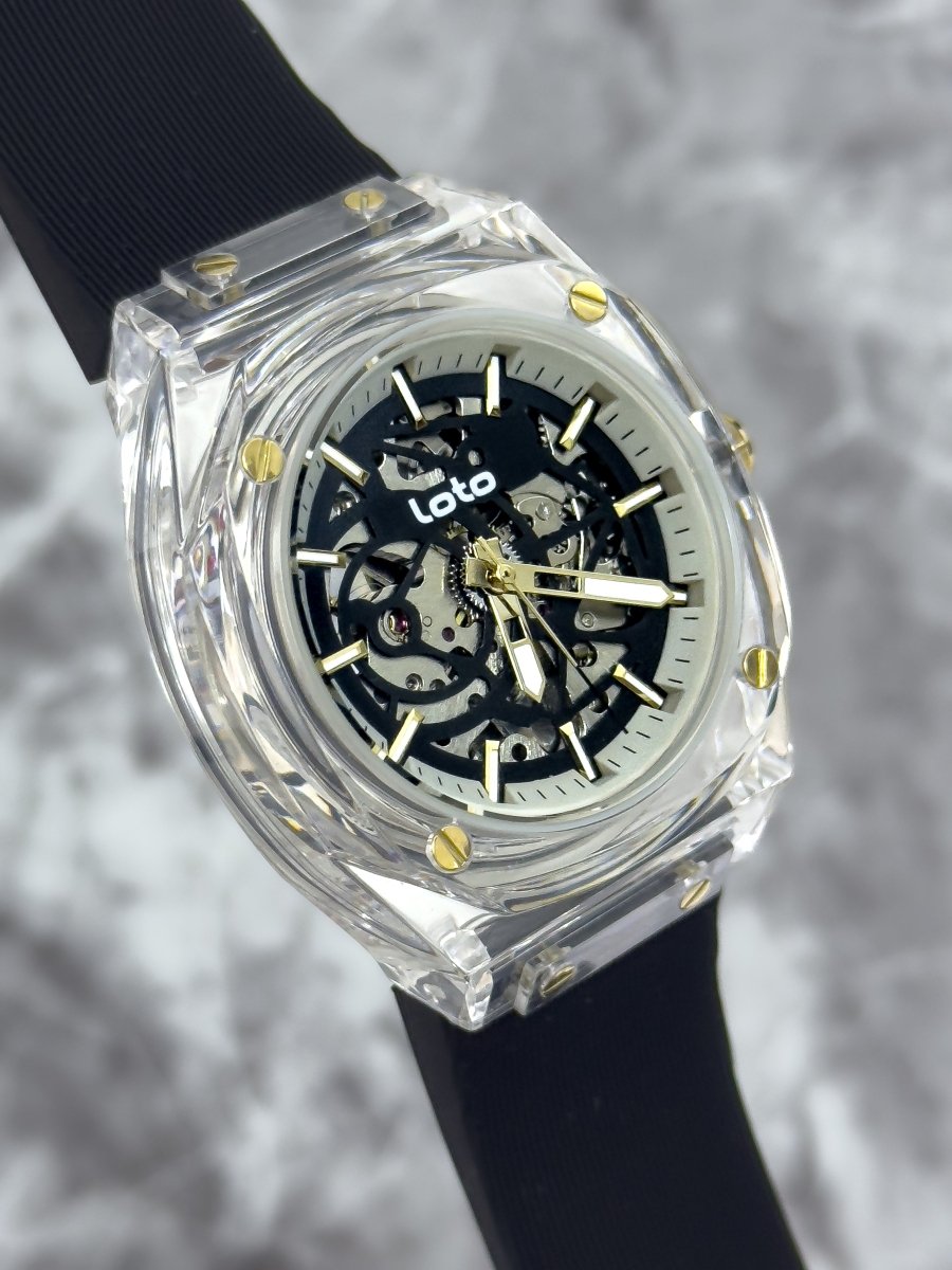 Reloj Loto Automático Skeleton - Relojes 24K