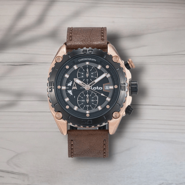 RELOJ LOTO FUNCIONAL CUERO - Relojes 24K