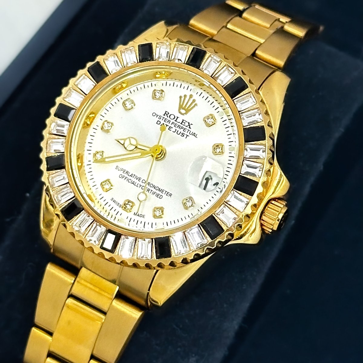 RELOJ RX PIEDRAS INCRUSTADAS - Relojes 24K