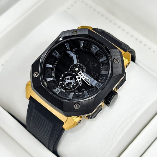 RELOJ SKMEI DOBLE HORA DEPORTIVO - Relojes 24K