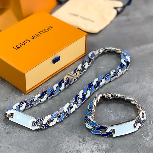 SET DE CADENAS DE LUJO - LOUIS COLLECTION - Relojes 24K