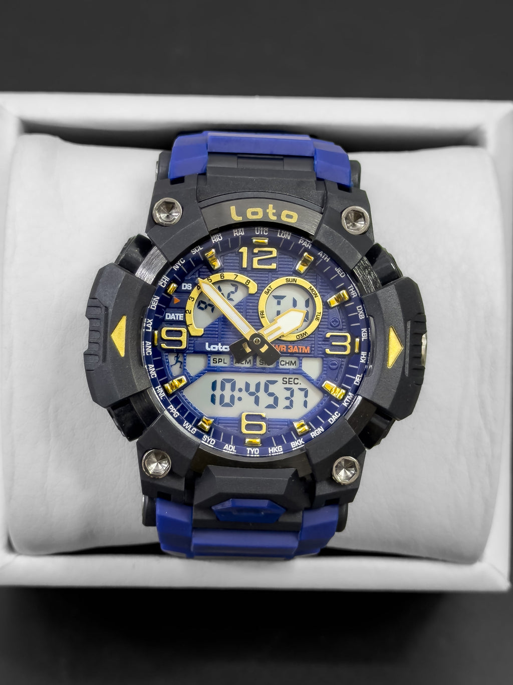 Reloj Loto Maverick Tactical Hybrid - Electric Blue Warrior | 24K Relojes